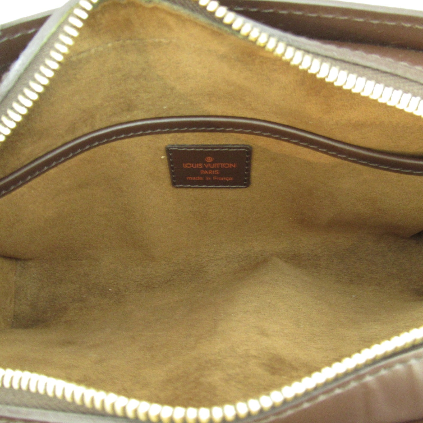 LOUIS VUITTON 【激減優惠】Damier Saint Louis金扣手拿包啡色