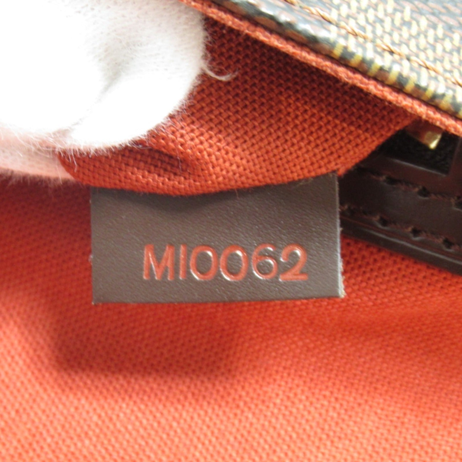 LOUIS VUITTON Damier Mini Looping金扣肩背袋啡色