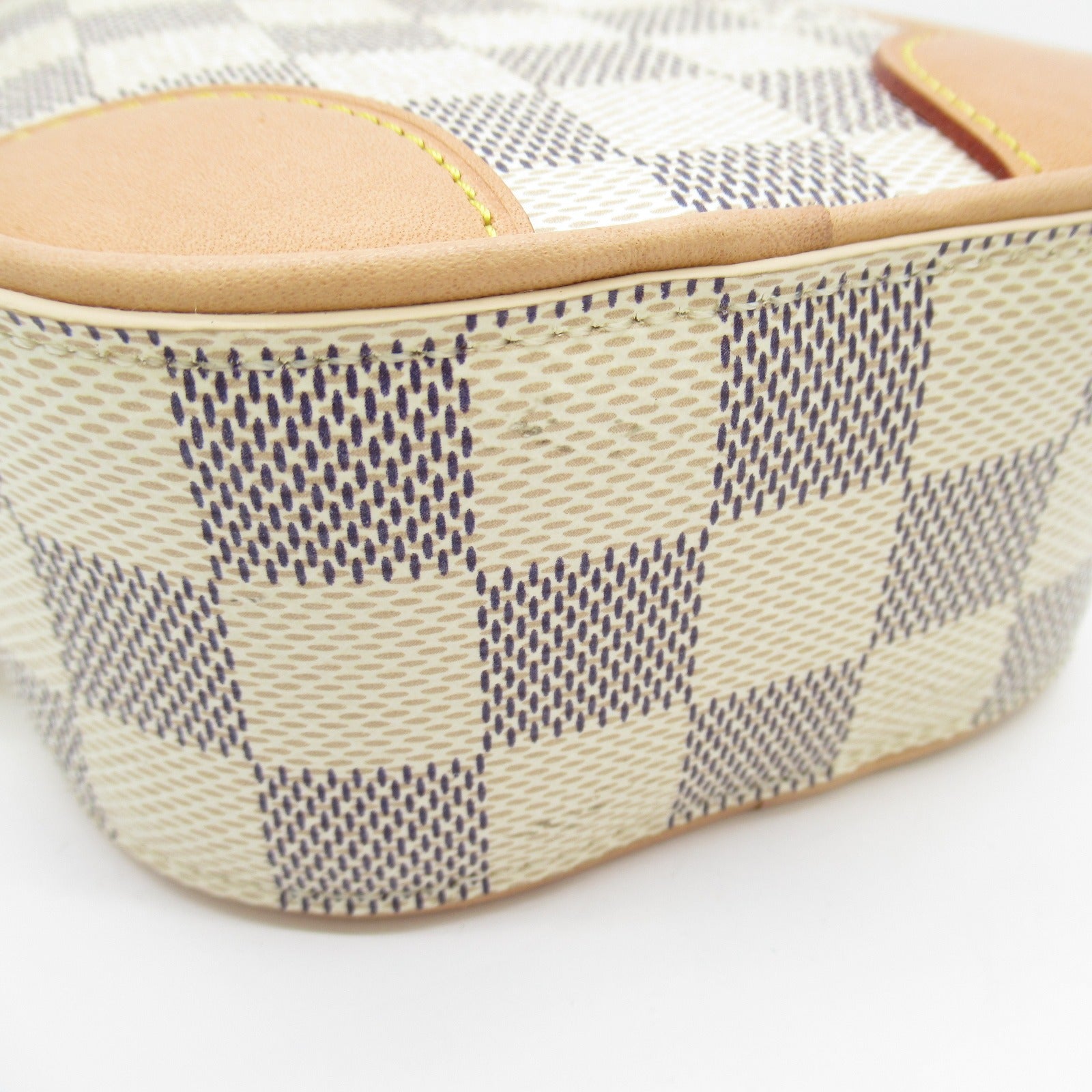 LOUIS VUITTON 【激減優惠】Damier Azur Neokapi金扣肩背袋白色