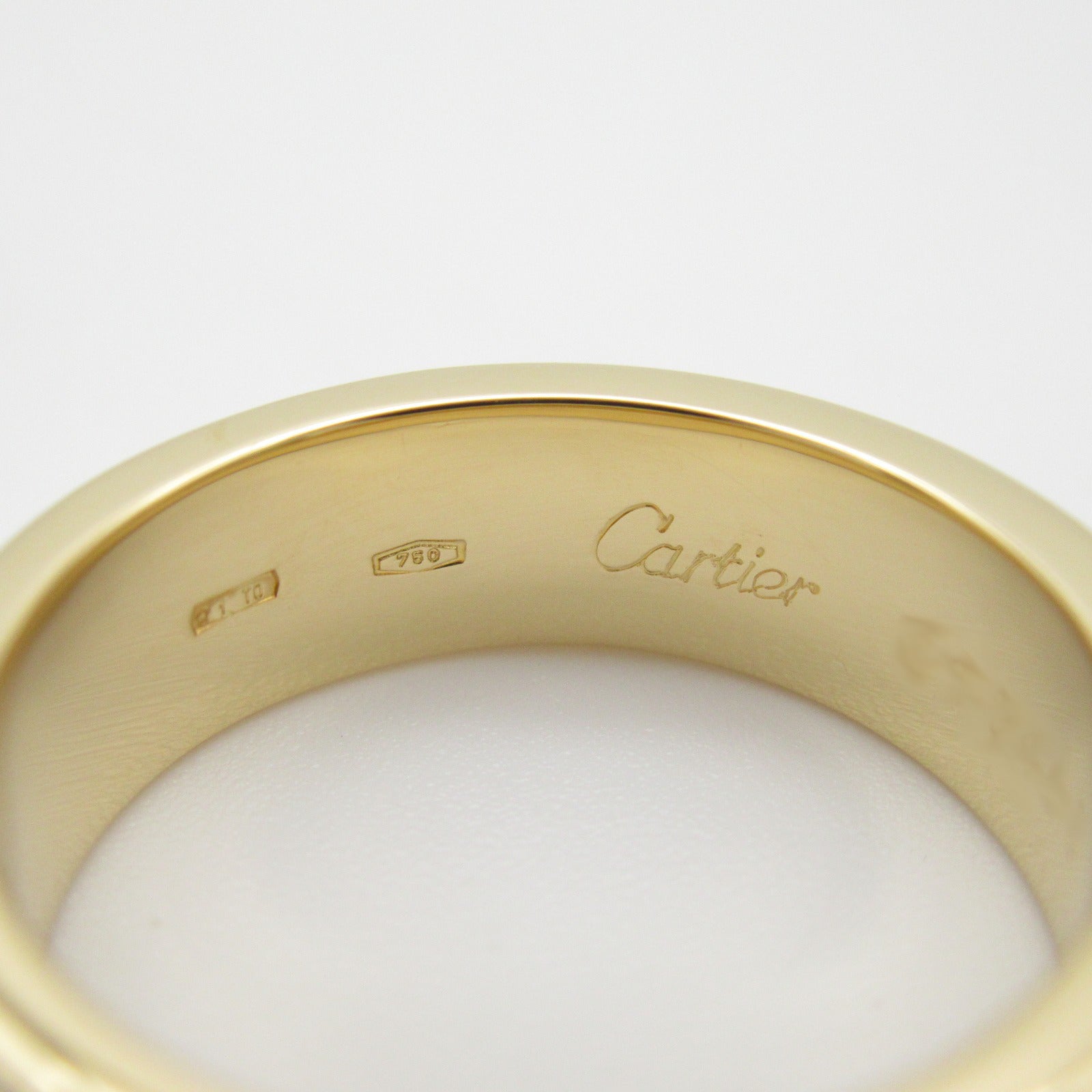 CARTIER 18K黃金Love Ring戒指US#4.75/Cartier#49
