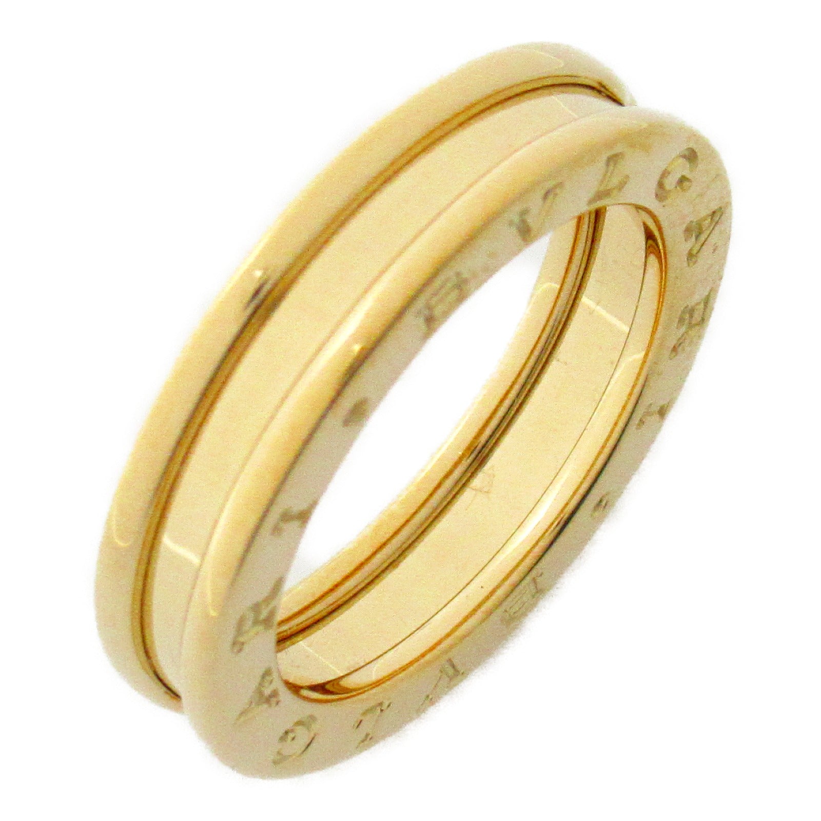 BVLGARI 18K黃金B-zero1 1 Band Ring戒指US#5.75/JP#11/Bvlgari#51
