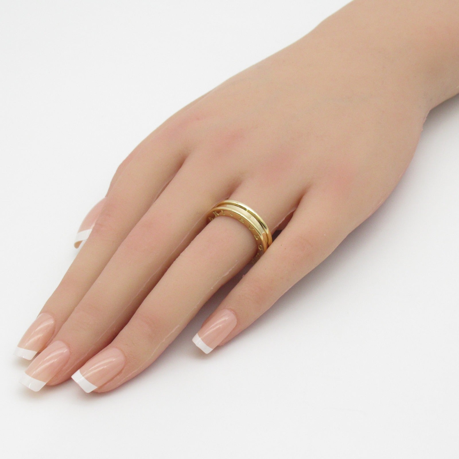 BVLGARI 18K黃金B-zero1 1 Band Ring戒指US#5.75/JP#11/Bvlgari#51