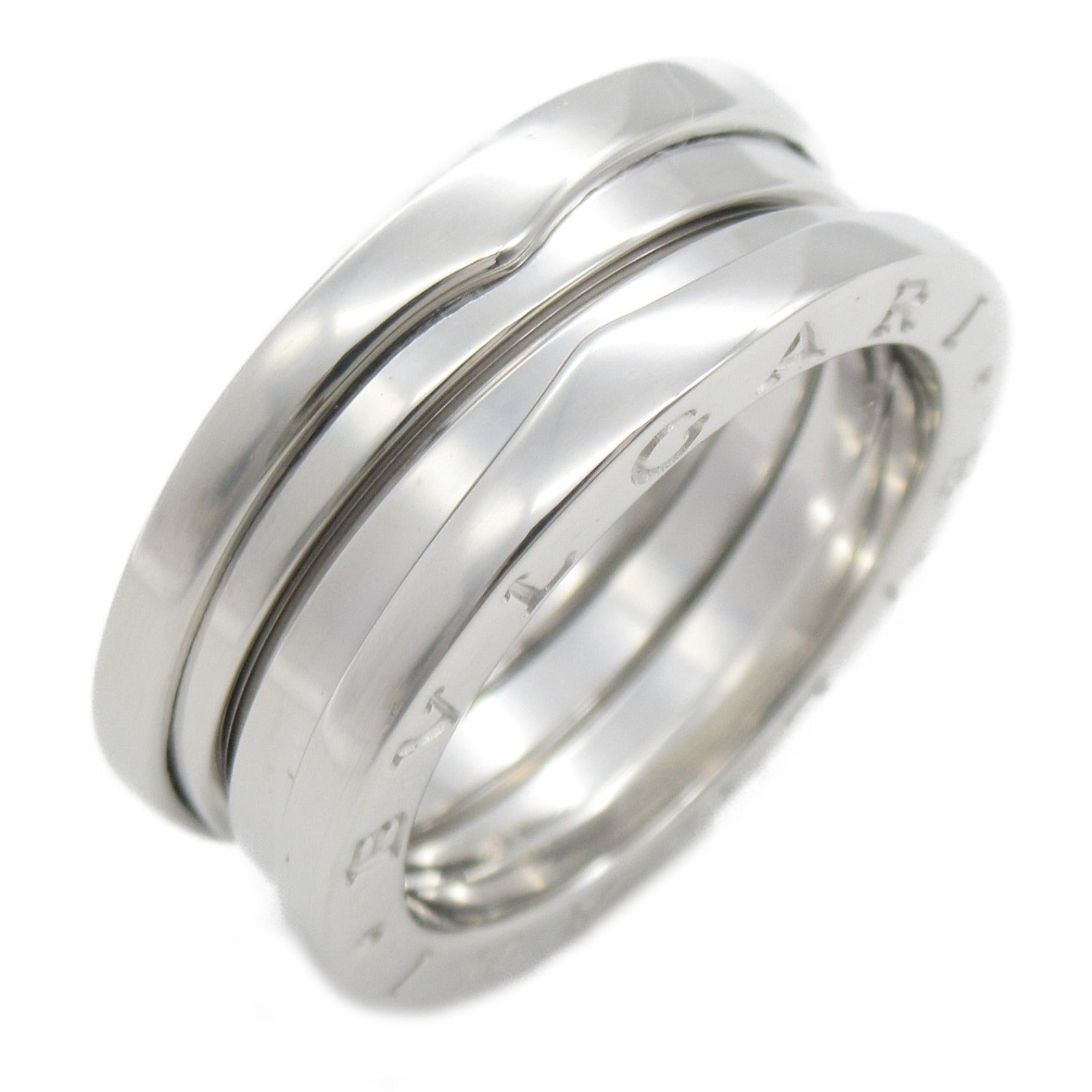 BVLGARI 18K白金B-zero1 3 Band Ring戒指Bvlgari#56/JP#15.5/US#7.5