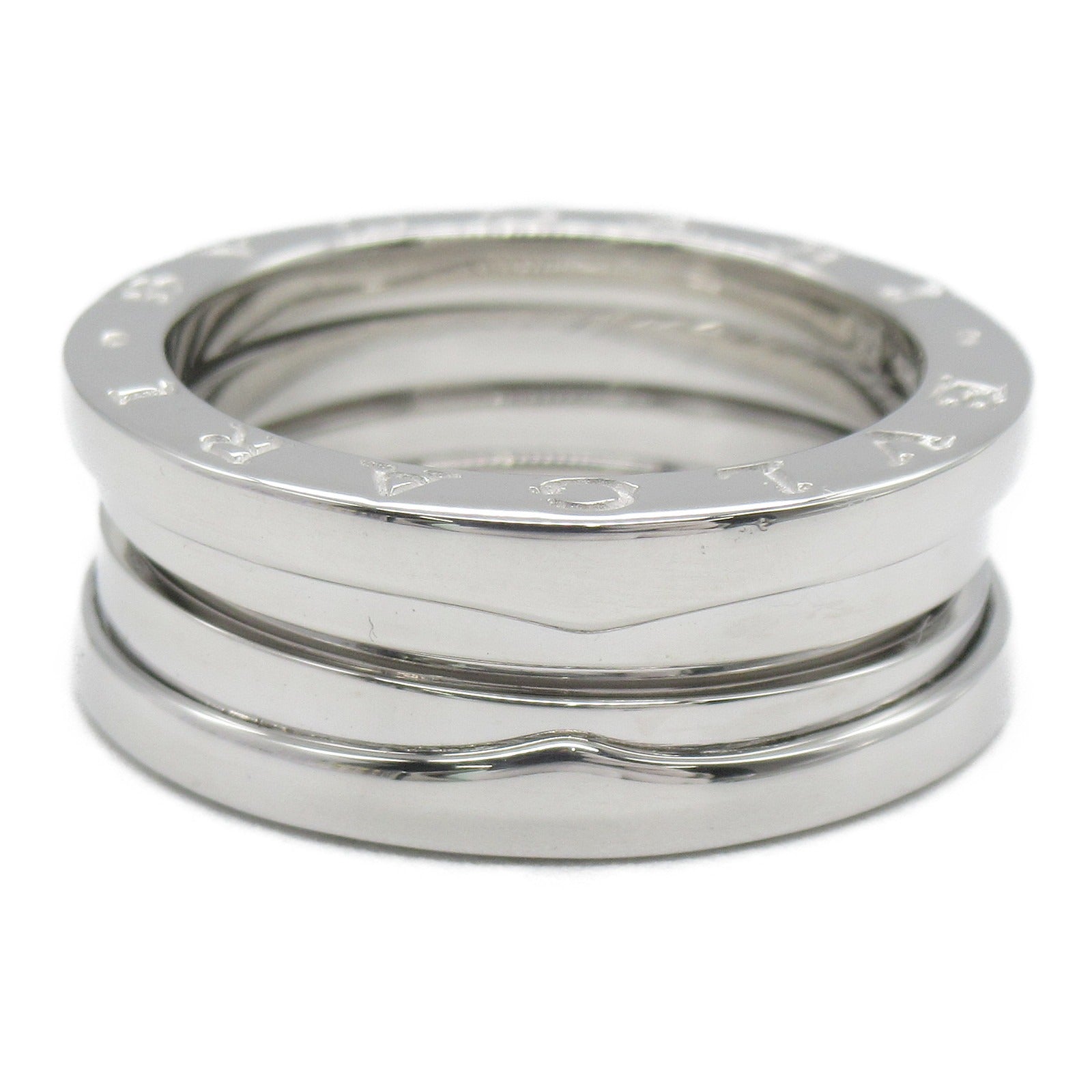 BVLGARI 18K白金B-zero1 3 Band Ring戒指Bvlgari#56/JP#15.5/US#7.5