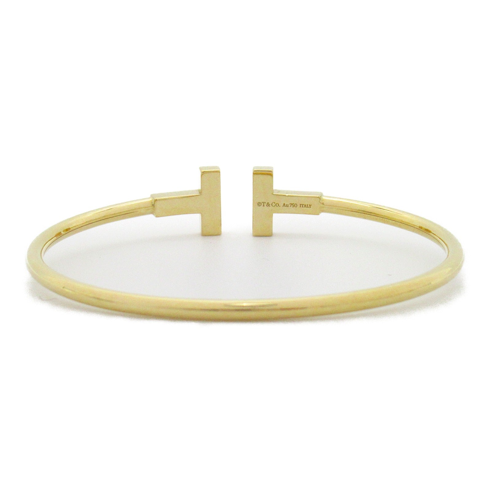 TIFFANY＆CO 【激減優惠】18K黃金T Wire Bracelet手鐲