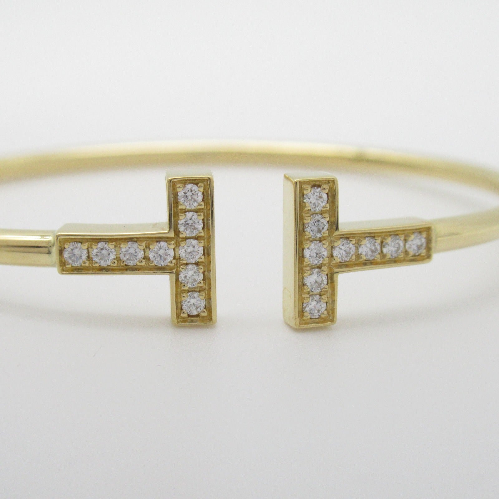 TIFFANY＆CO 【激減優惠】18K黃金T Wire Bracelet手鐲