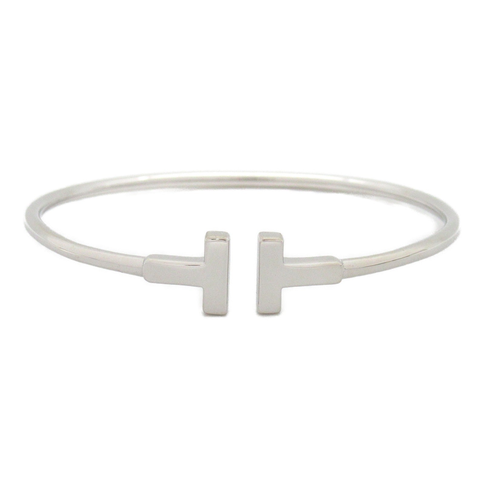 TIFFANY＆CO 【激減優惠】18K白金T Wire Bracelet手鐲
