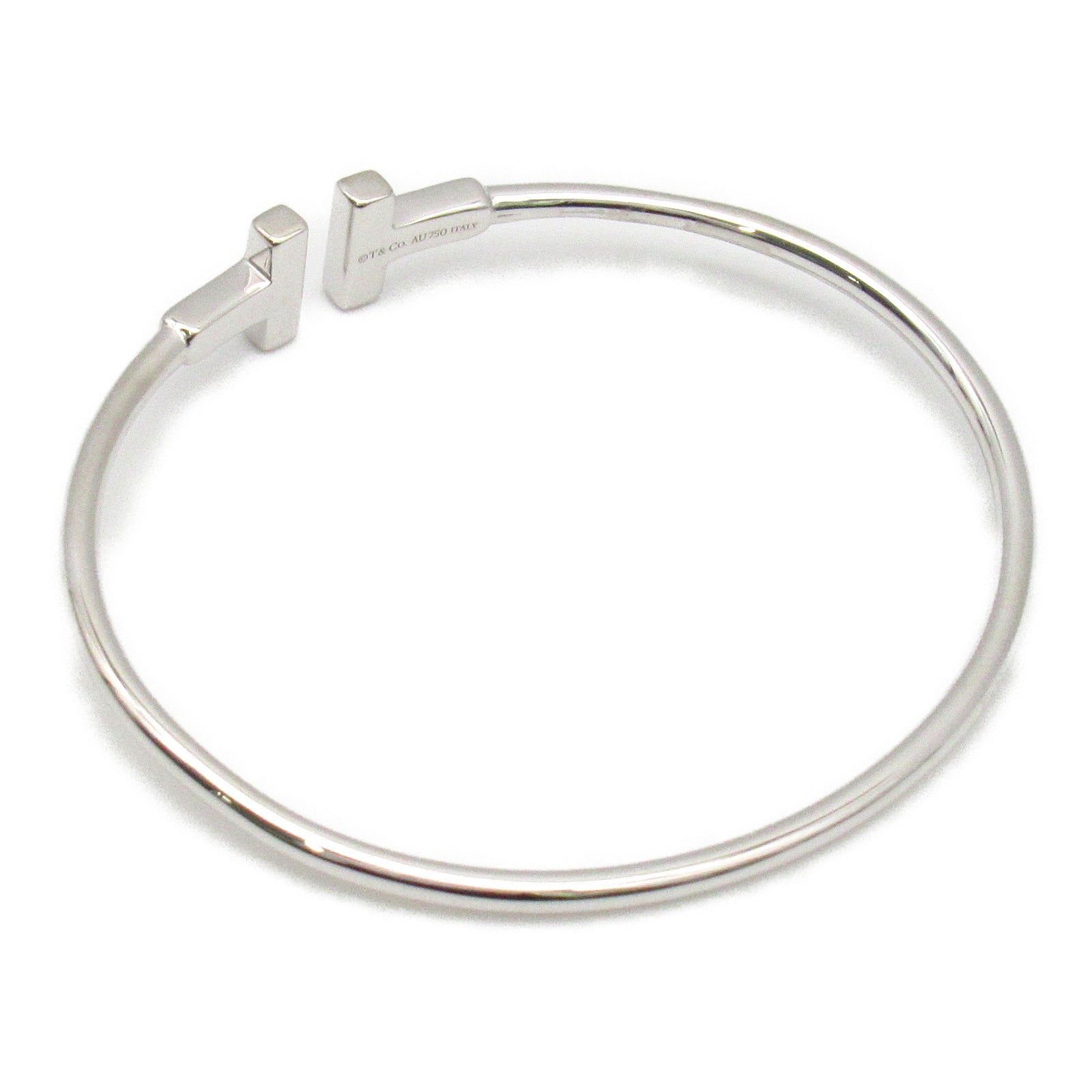 TIFFANY＆CO 【激減優惠】18K白金T Wire Bracelet手鐲
