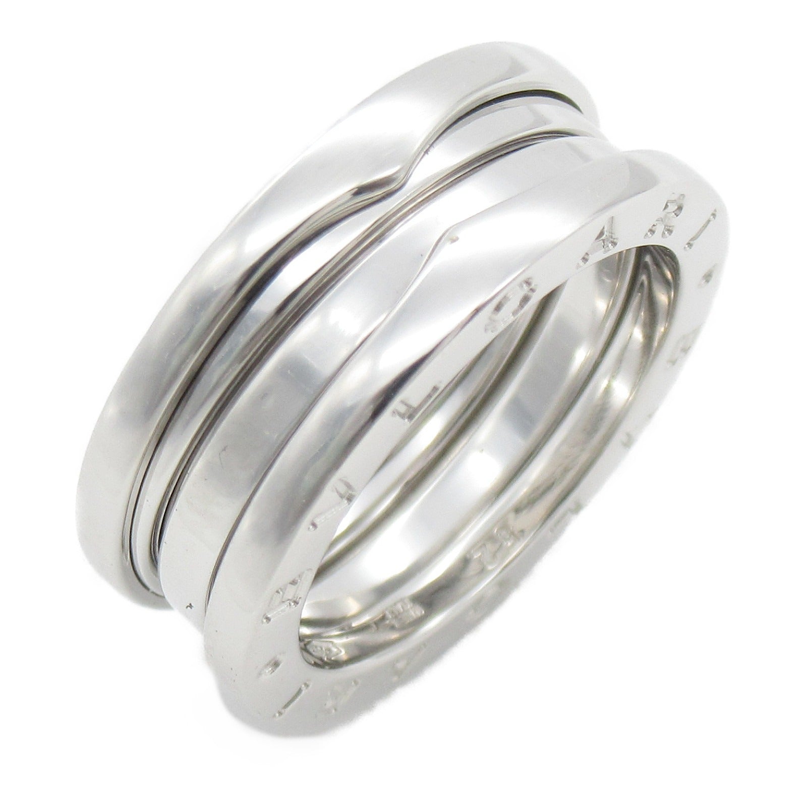 BVLGARI 【激減優惠】18K白金B-zero1 3 Band Ring戒指US#6.25/JP#11.5/Bvlgari#52