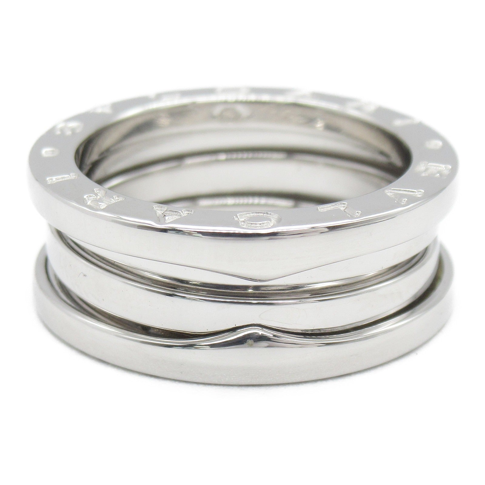 BVLGARI 【激減優惠】18K白金B-zero1 3 Band Ring戒指US#6.25/JP#11.5/Bvlgari#52