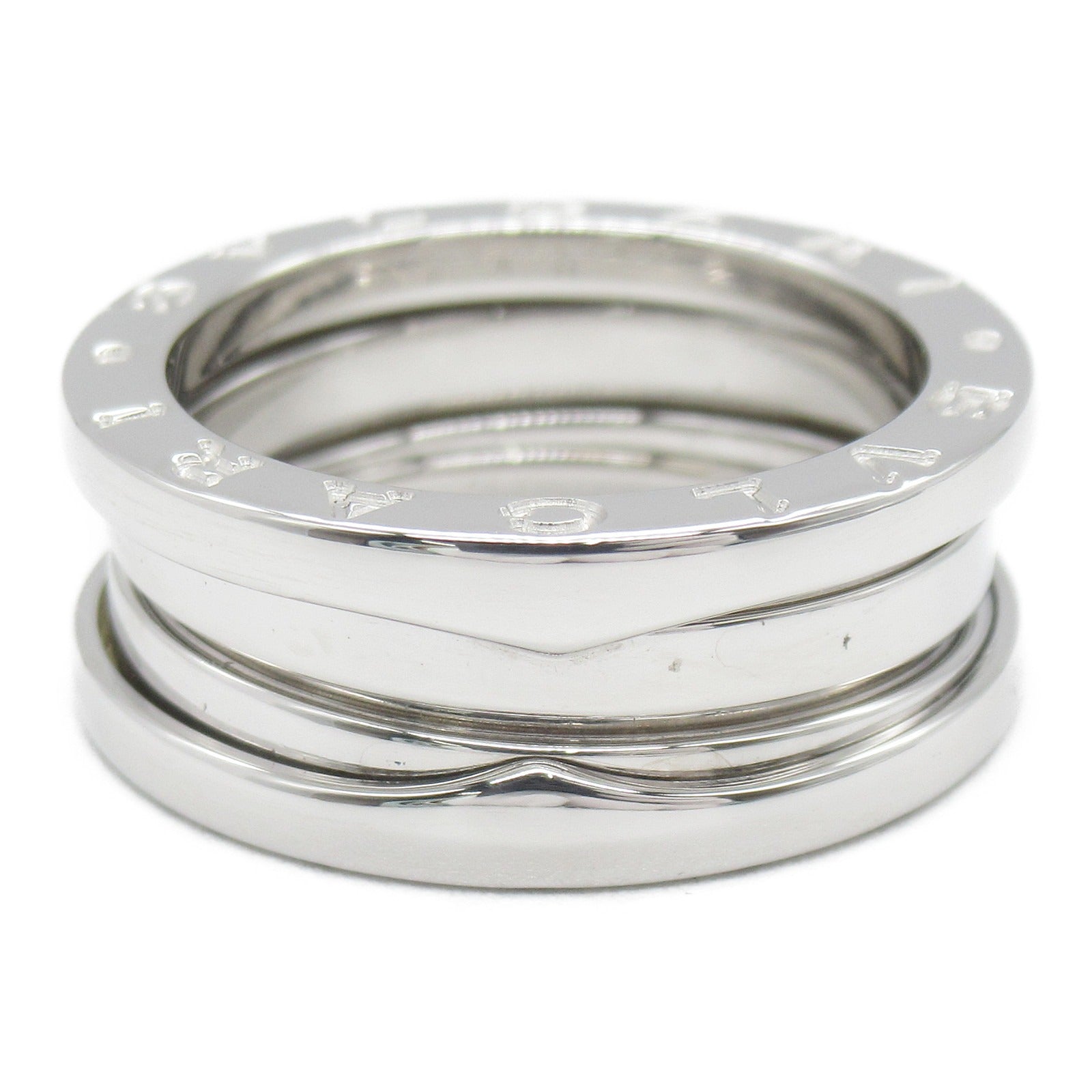 BVLGARI 【激減優惠】18K白金B-zero1 3 Band Ring戒指US#6.25/JP#11.5/Bvlgari#52