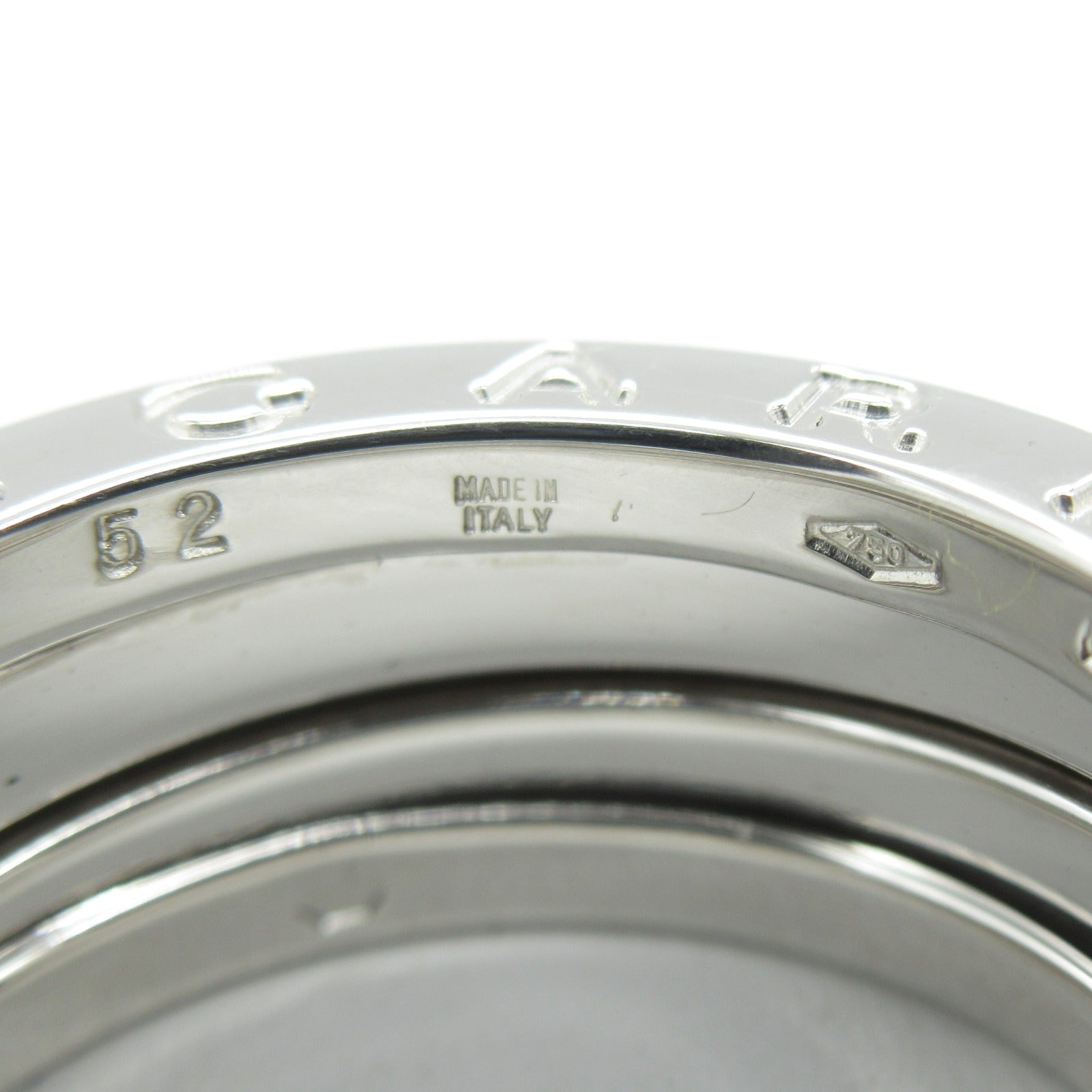 BVLGARI 【激減優惠】18K白金B-zero1 3 Band Ring戒指US#6.25/JP#11.5/Bvlgari#52