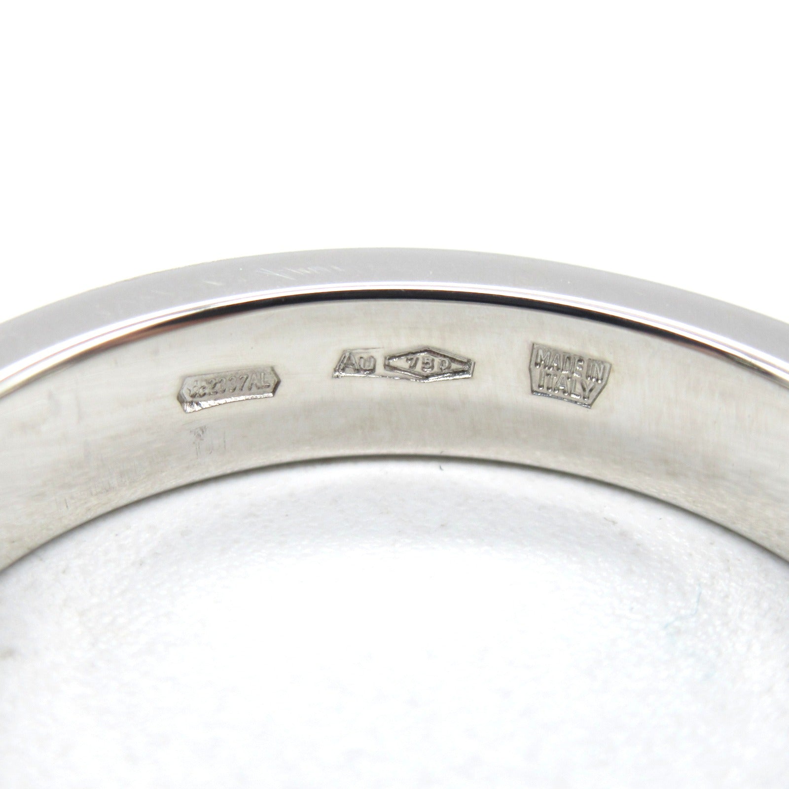 BVLGARI 18K白金B-zero1 Diamond Ring鑽石戒指US#8.5/JP#17