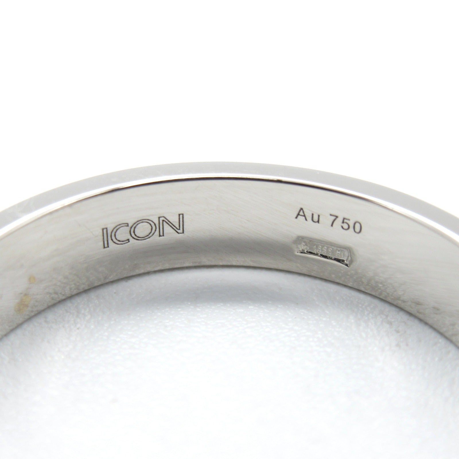 GUCCI 18K白金Icon Ring戒指US#7.5/JP#15.5/Gucci#16