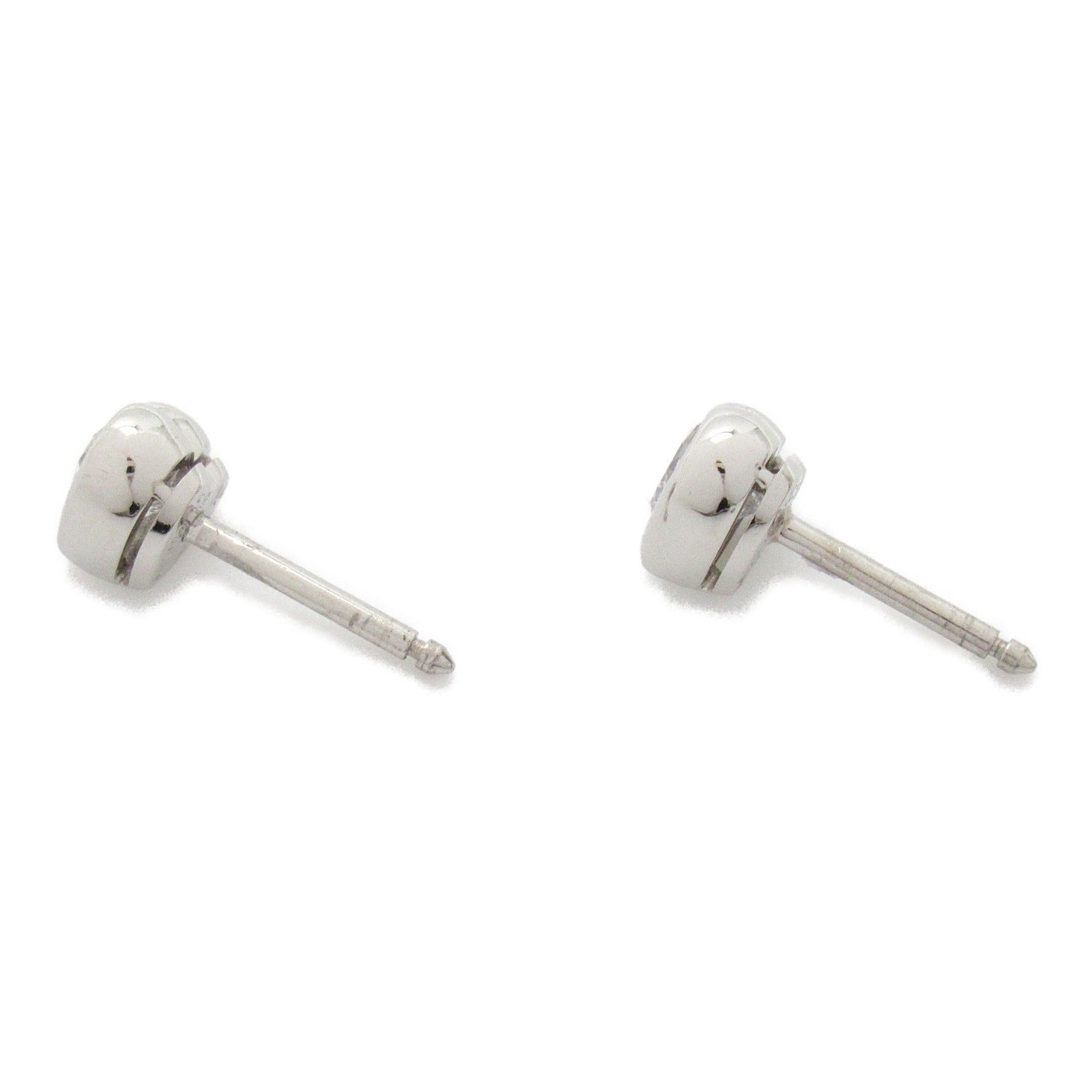 CARTIER PT950鉑金Heart Diamond Earrings鑽石耳環