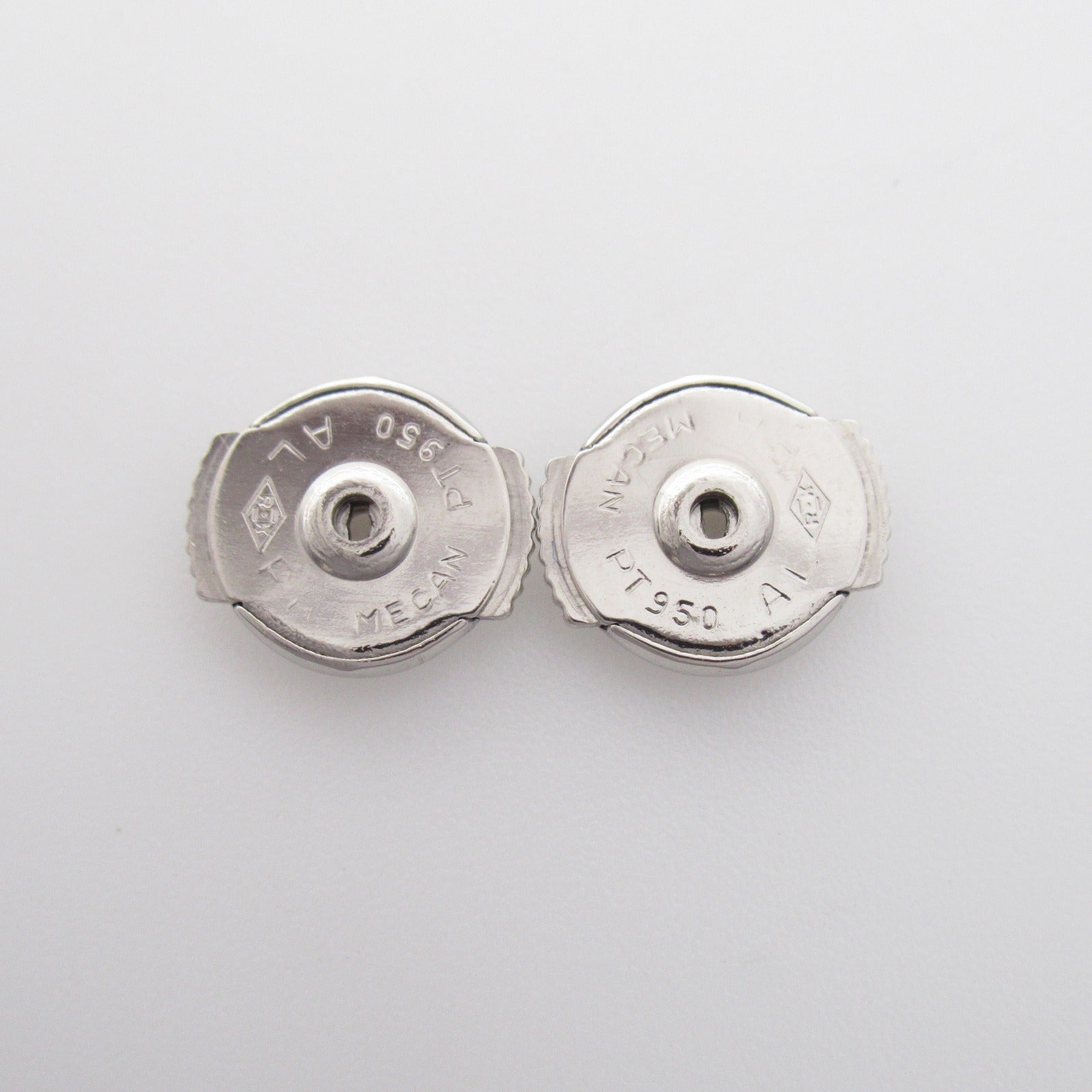 CARTIER PT950鉑金Heart Diamond Earrings鑽石耳環