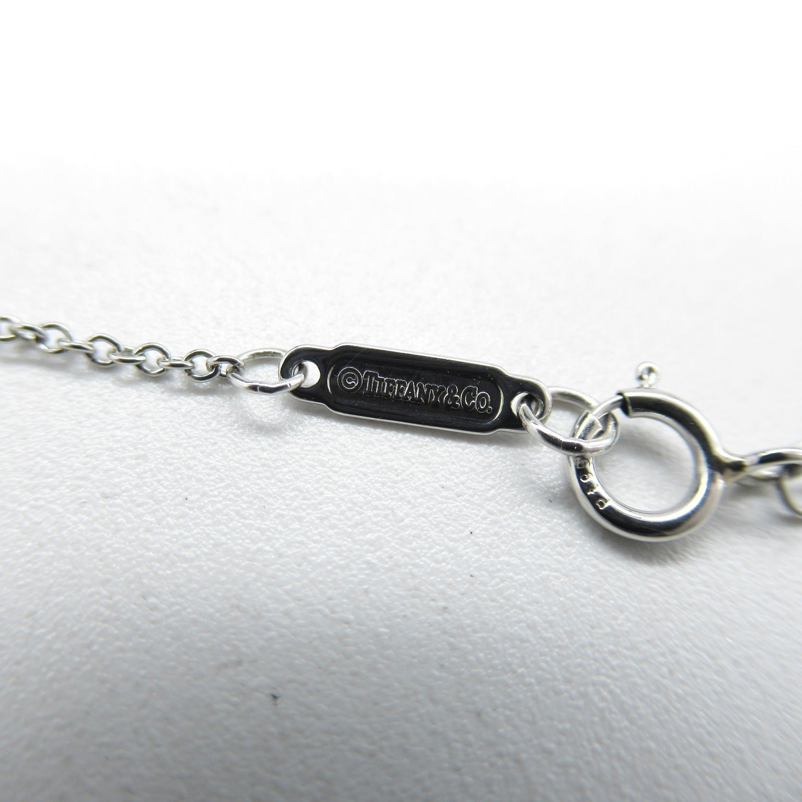 TIFFANY＆CO PT950鉑金Firefly Aquamarine Diamond Necklace藍晶/鑽石項鍊