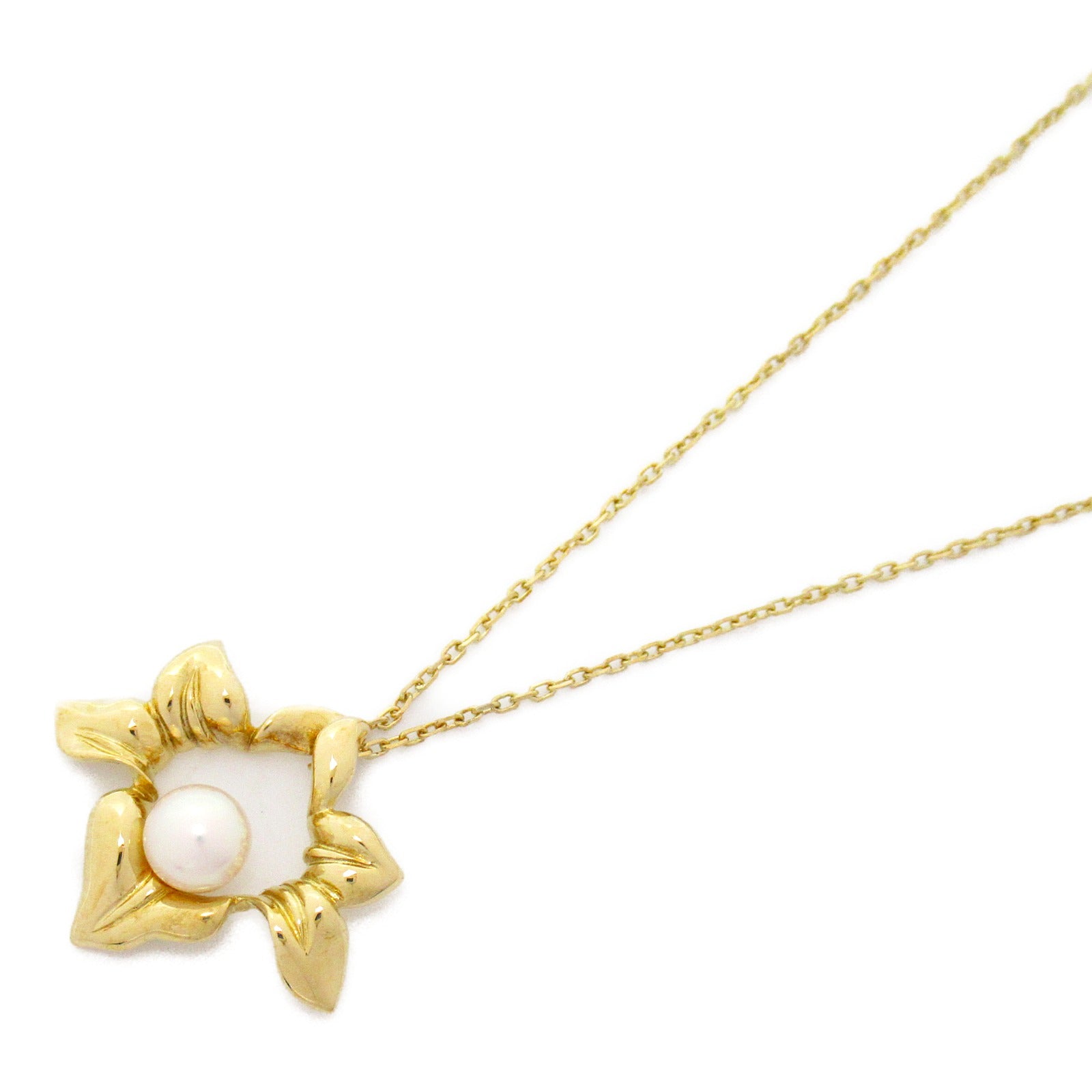 MIKIMOTO 【激減優惠】18K黃金Pearl Necklace珍珠項鍊