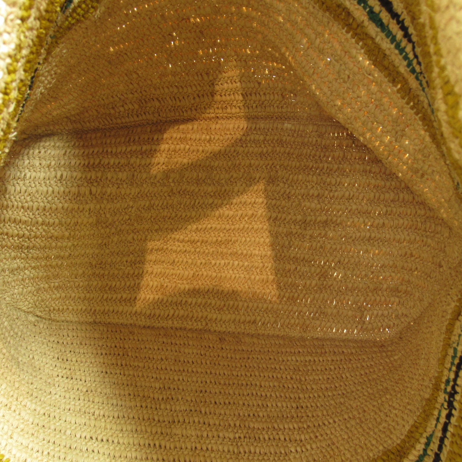LOEWE 【激減優惠】Raffia Fold Shopper肩背袋彩色/黑色