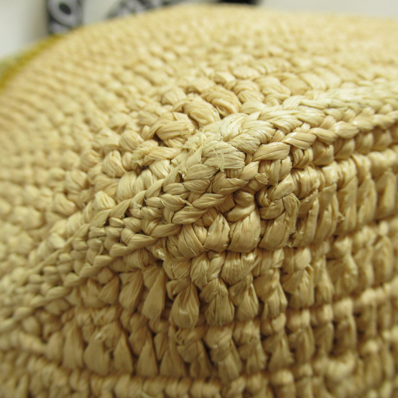 LOEWE 【激減優惠】Raffia Fold Shopper肩背袋彩色/黑色