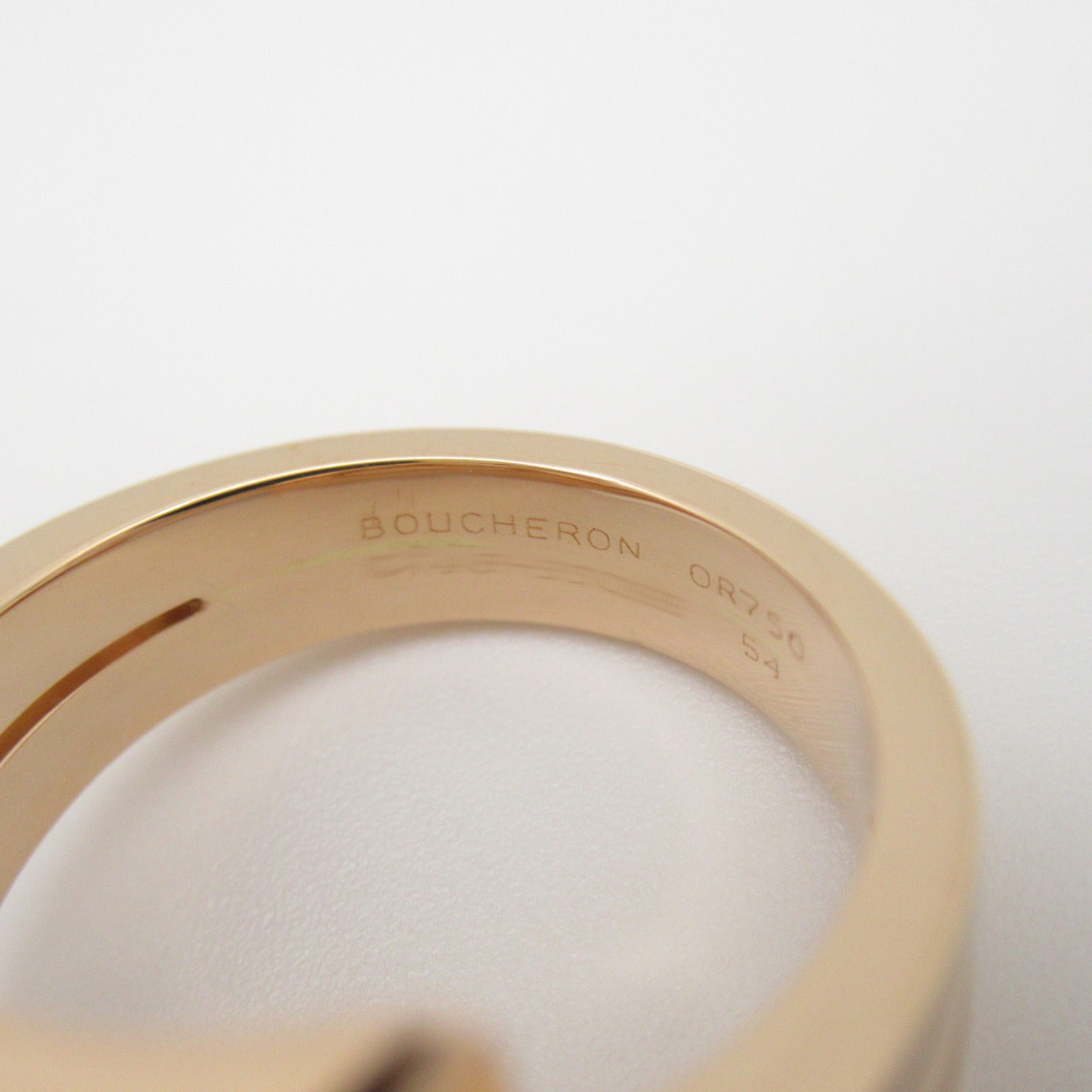 Boucheron 18K玫瑰金Dechainee Ring戒指US#6.5/JP#13/Boucheron#54