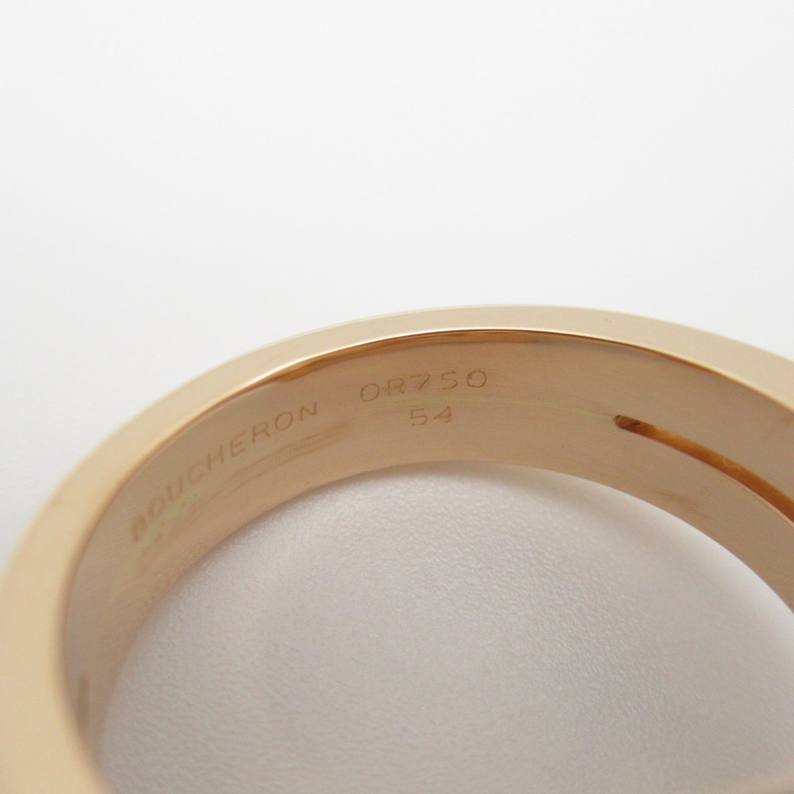 Boucheron 18K玫瑰金Dechainee Ring戒指US#6.5/JP#13/Boucheron#54