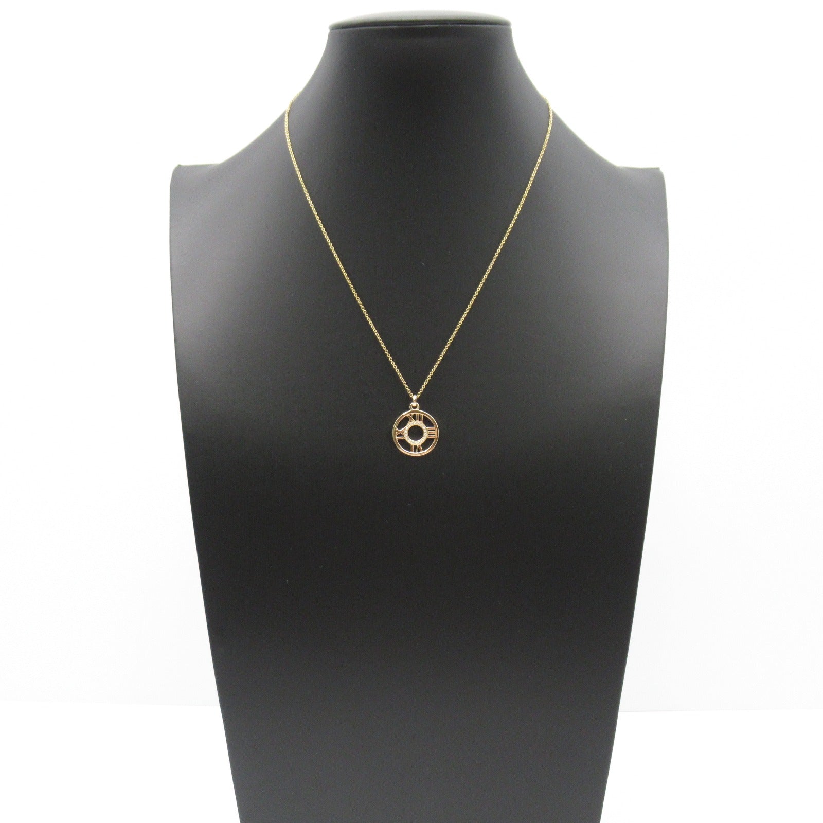 TIFFANY＆CO 【激減優惠】18K黃金/玫瑰金Atlas Open Diamond Necklace鑽石項鍊
