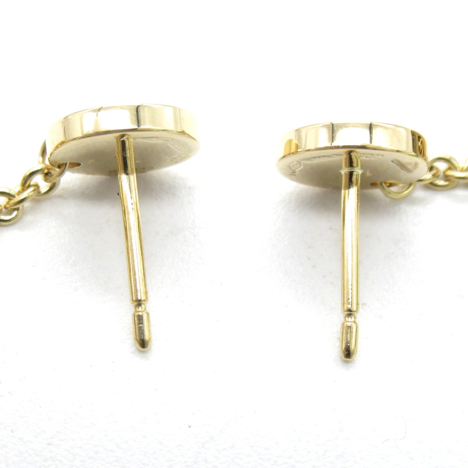 BVLGARI 18K黃金B-zero1 Element Ameji Earrings耳環紫色/綠色