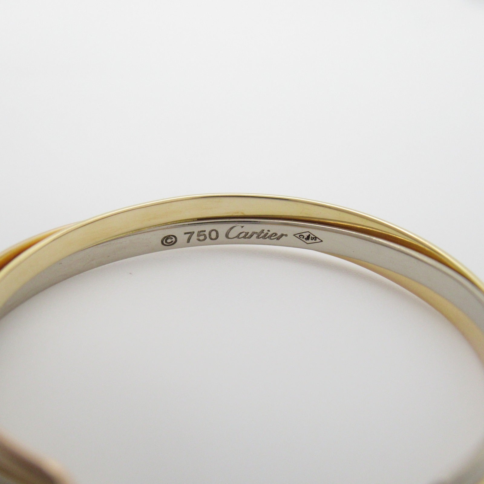 CARTIER 【激減優惠】18K黃金/白金/玫瑰金Trinity Earrings耳環金色