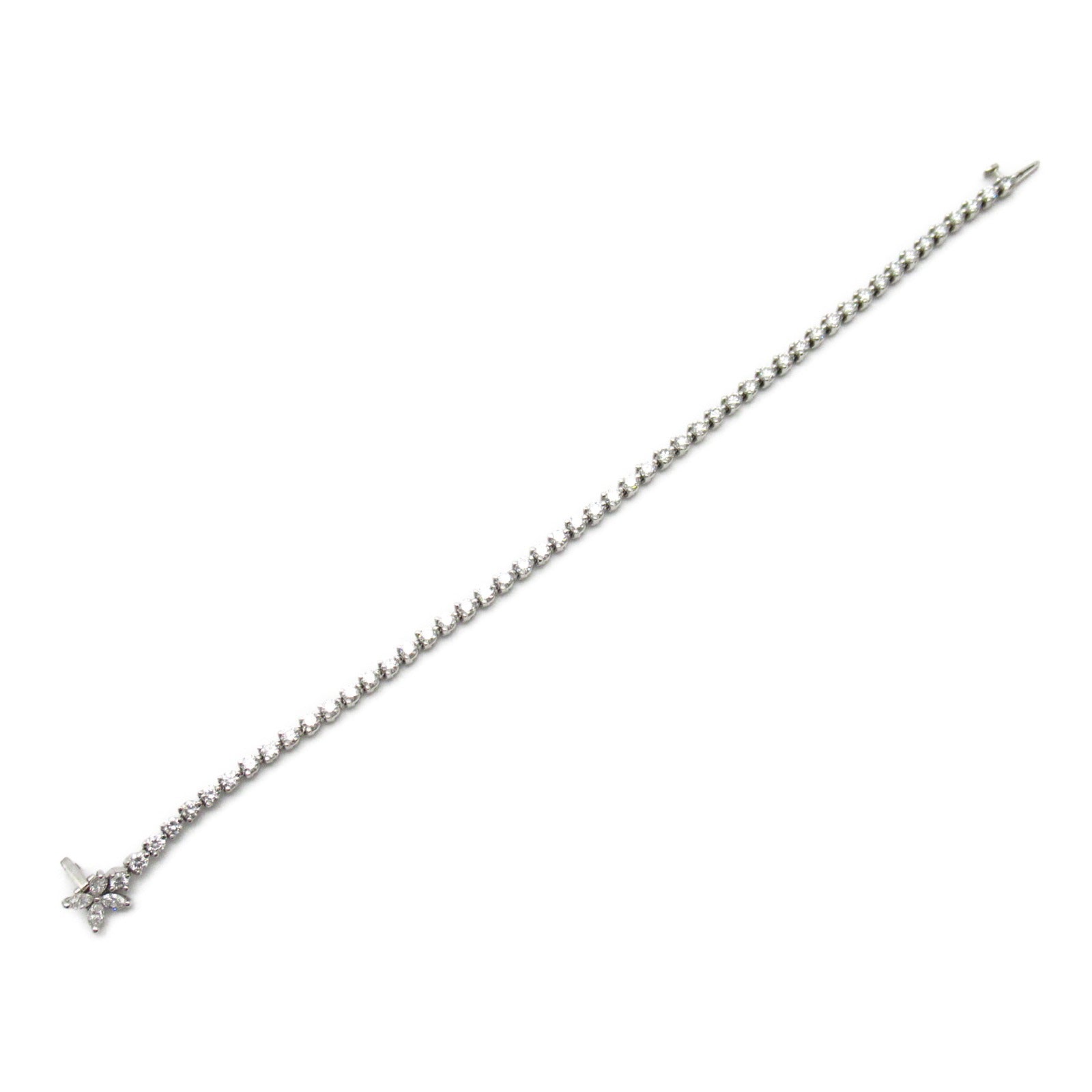 TIFFANY＆CO 【激減優惠】PT950鉑金Victoria Diamond Bracelet鑽石手鏈