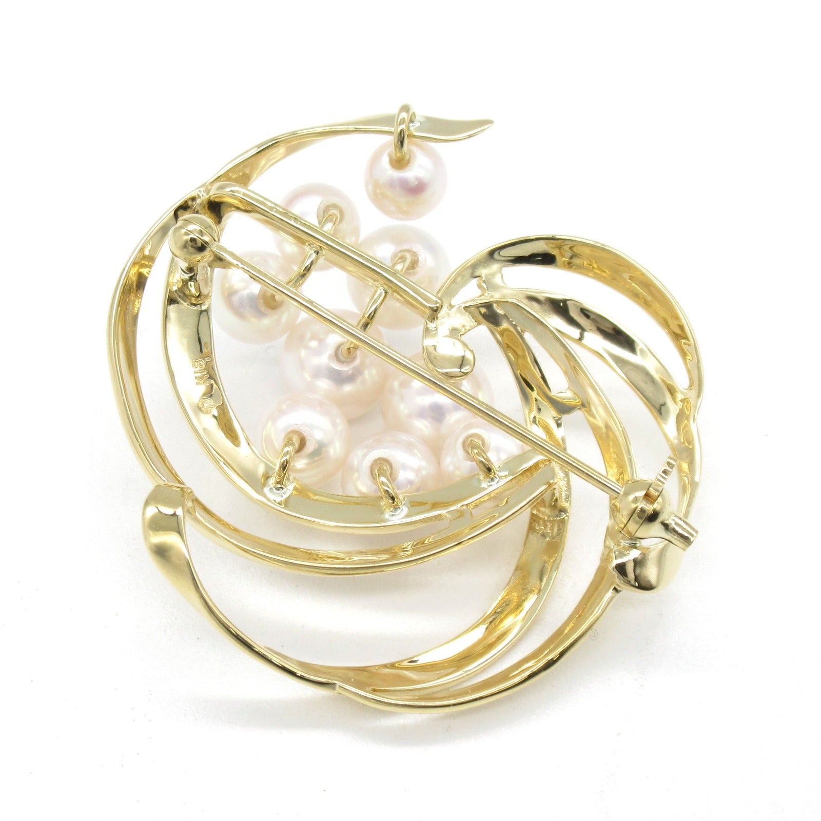 TASAKI 【激減優惠】18K黃金Pearl Brooch珍珠胸針