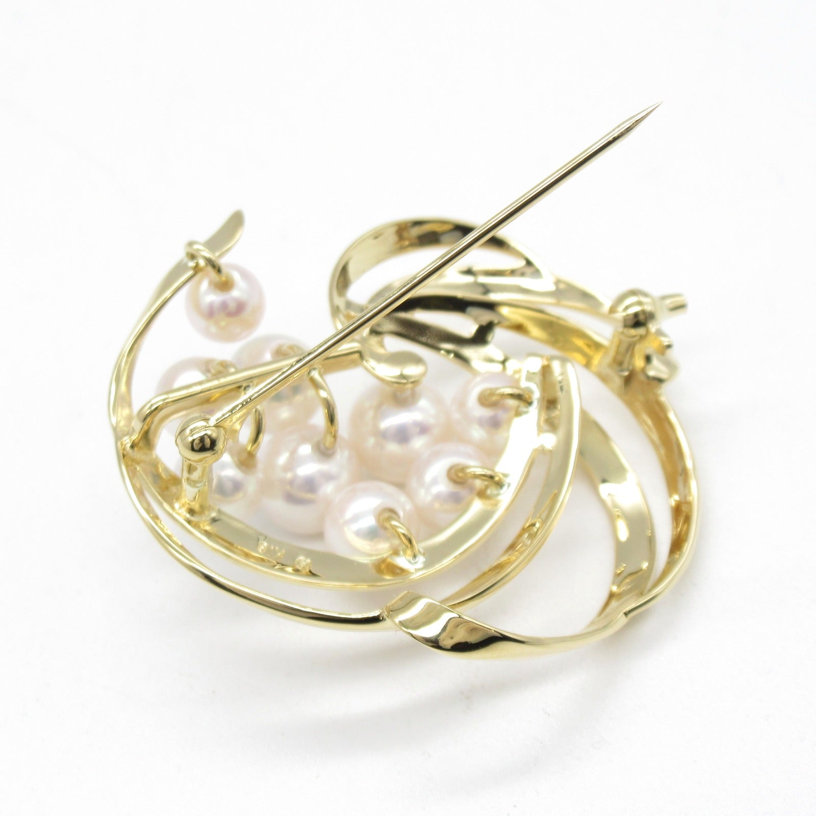 TASAKI 【激減優惠】18K黃金Pearl Brooch珍珠胸針