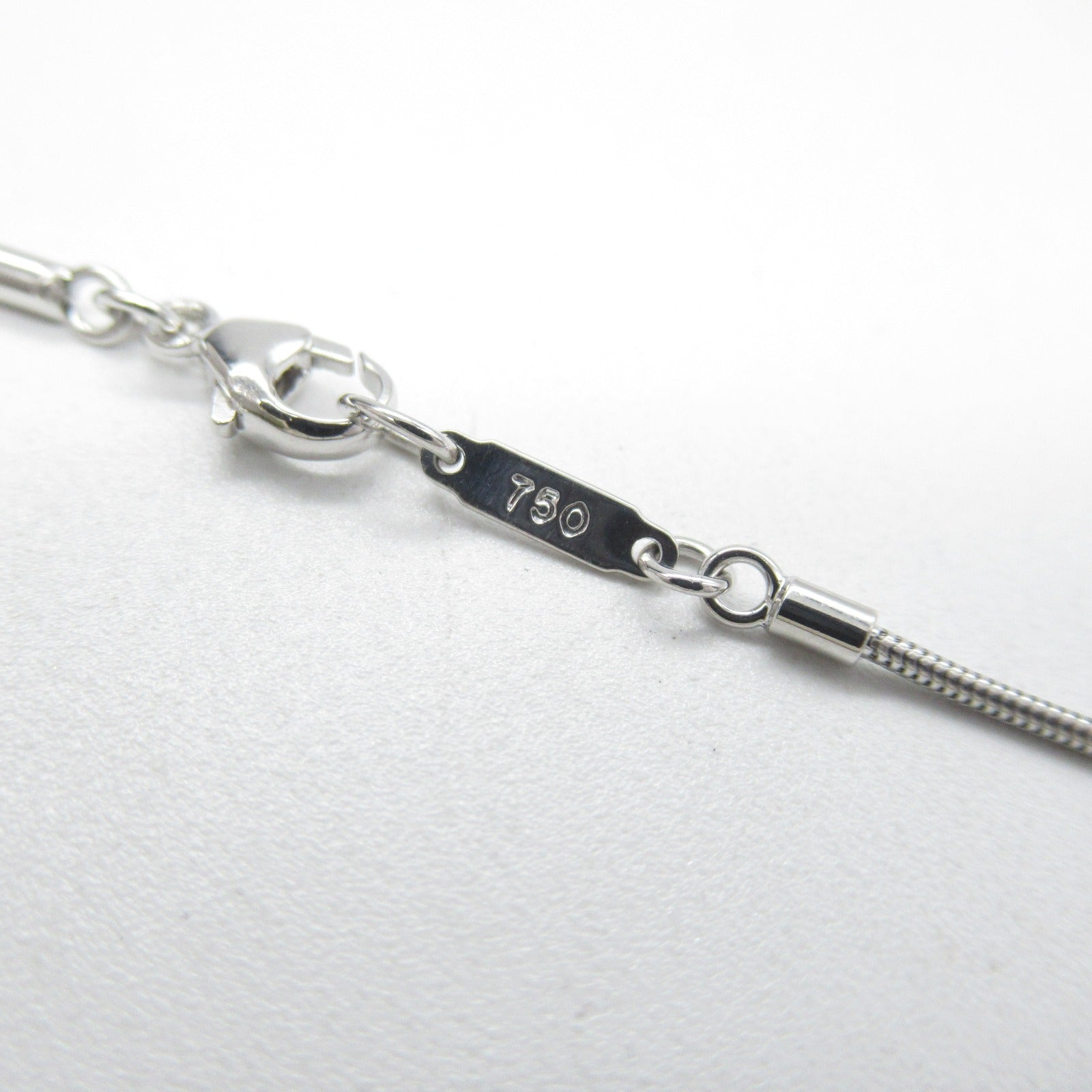 TIFFANY＆CO 18K白金Atlas Diamond Necklace鑽石項鍊