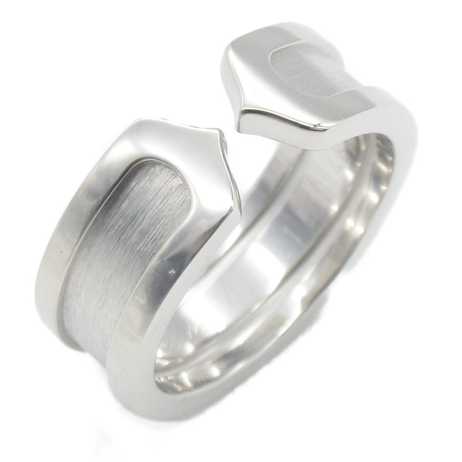 CARTIER 【激減優惠】18K白金C2 Ring戒指US#4.5/JP#8/Cartier#48