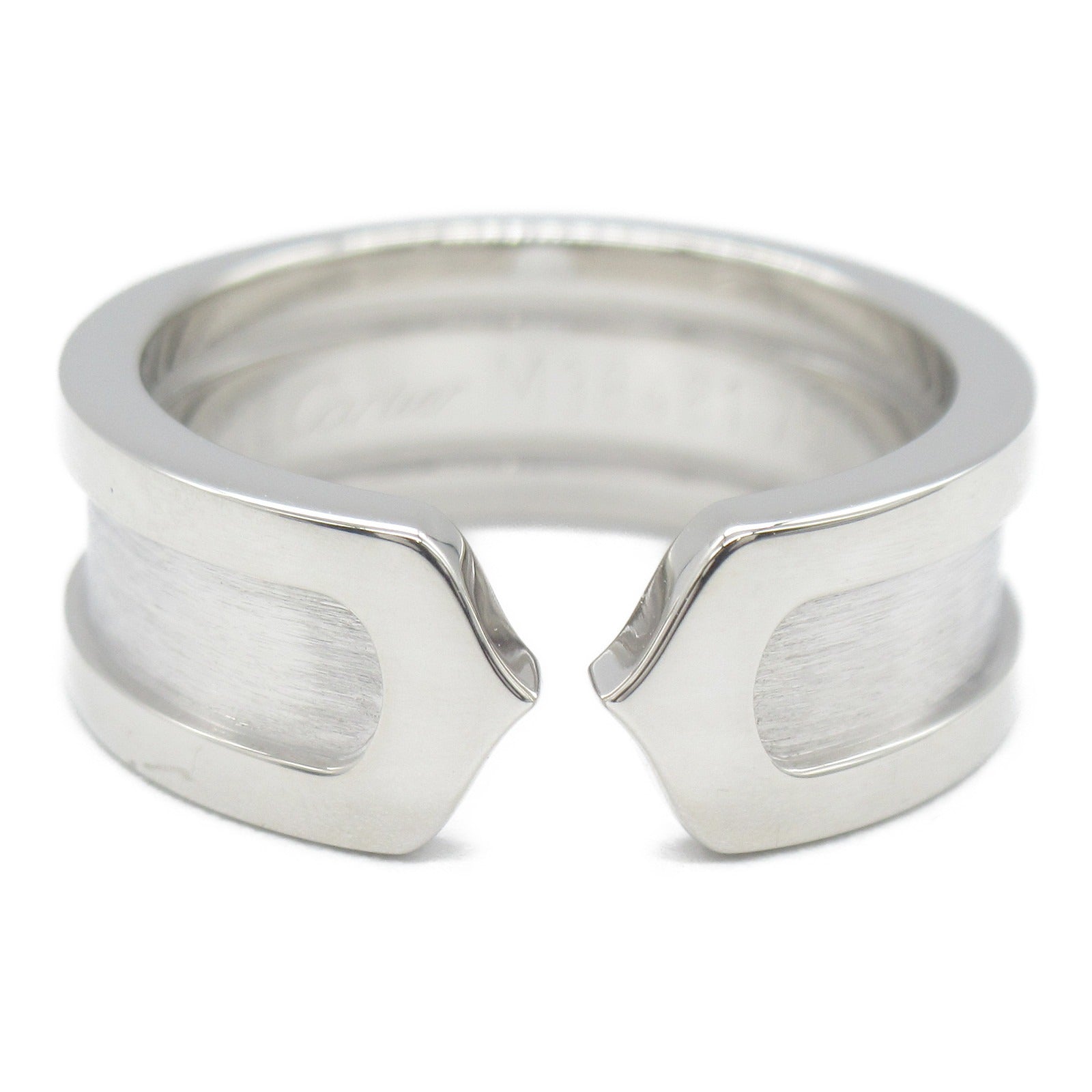CARTIER 【激減優惠】18K白金C2 Ring戒指US#4.5/JP#8/Cartier#48