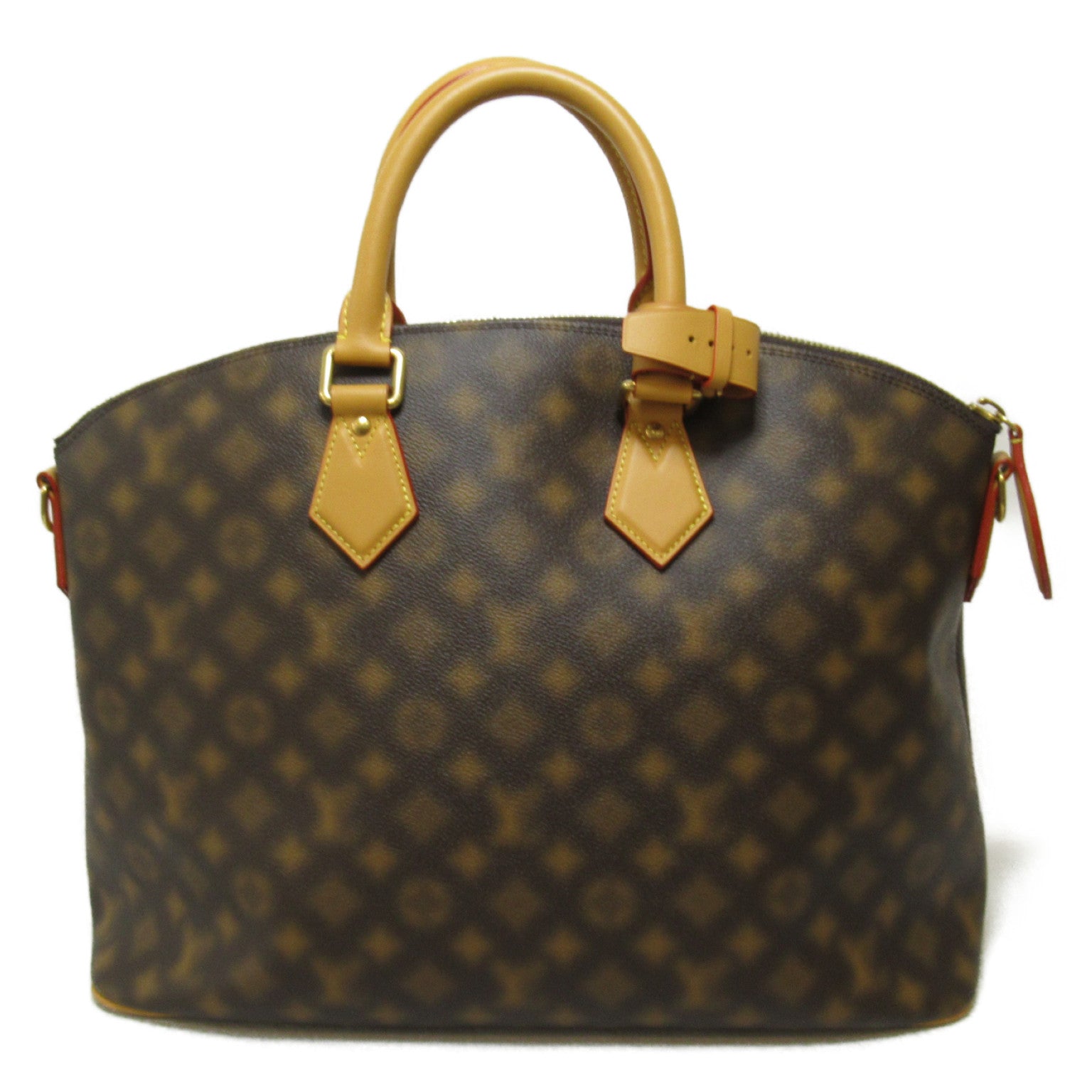 LOUIS VUITTON This is not Monogram Neo Lock It MM金扣手挽肩背兩用袋啡色