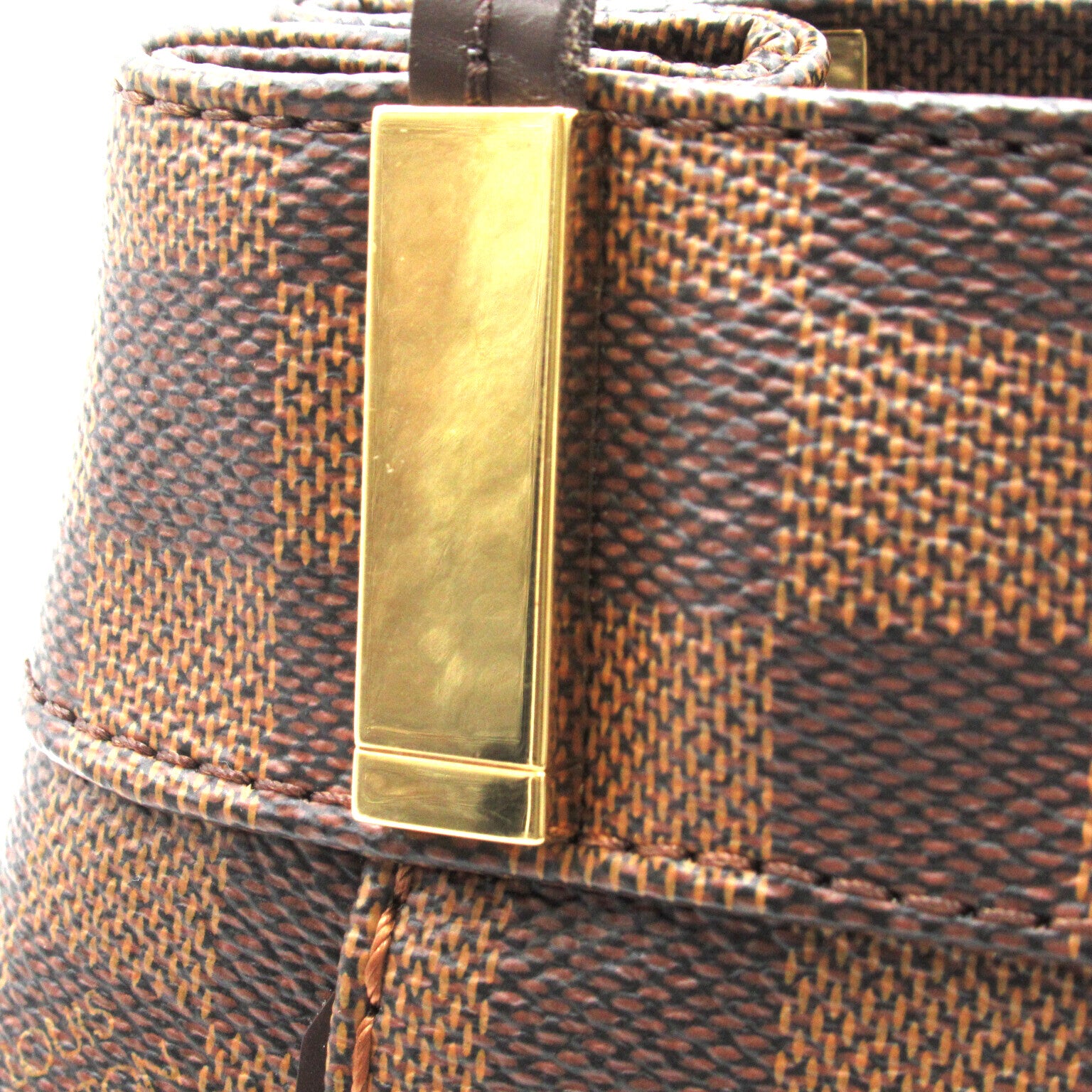 LOUIS VUITTON Damier Marylebone PM金扣肩背袋啡色