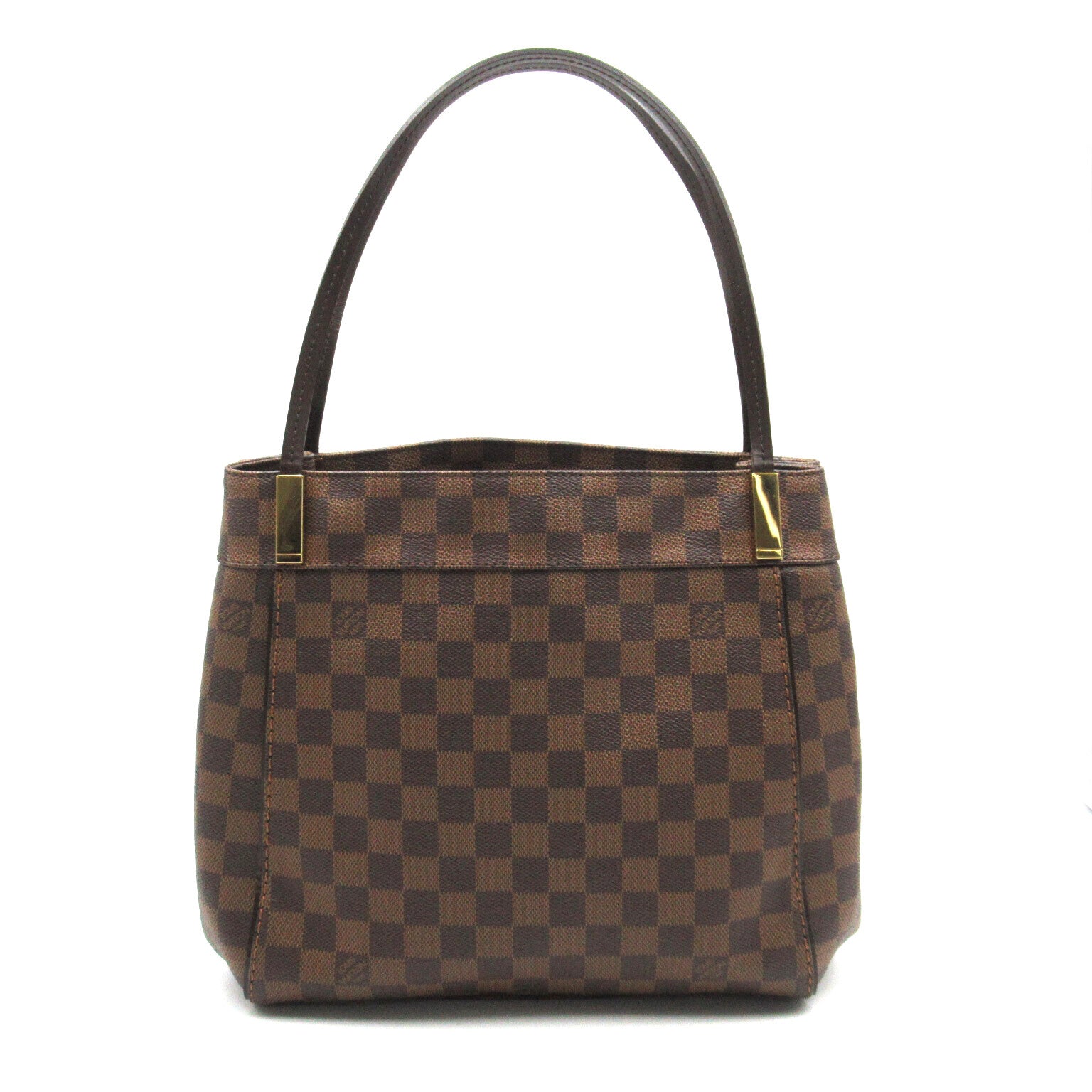 LOUIS VUITTON Damier Marylebone PM金扣肩背袋啡色
