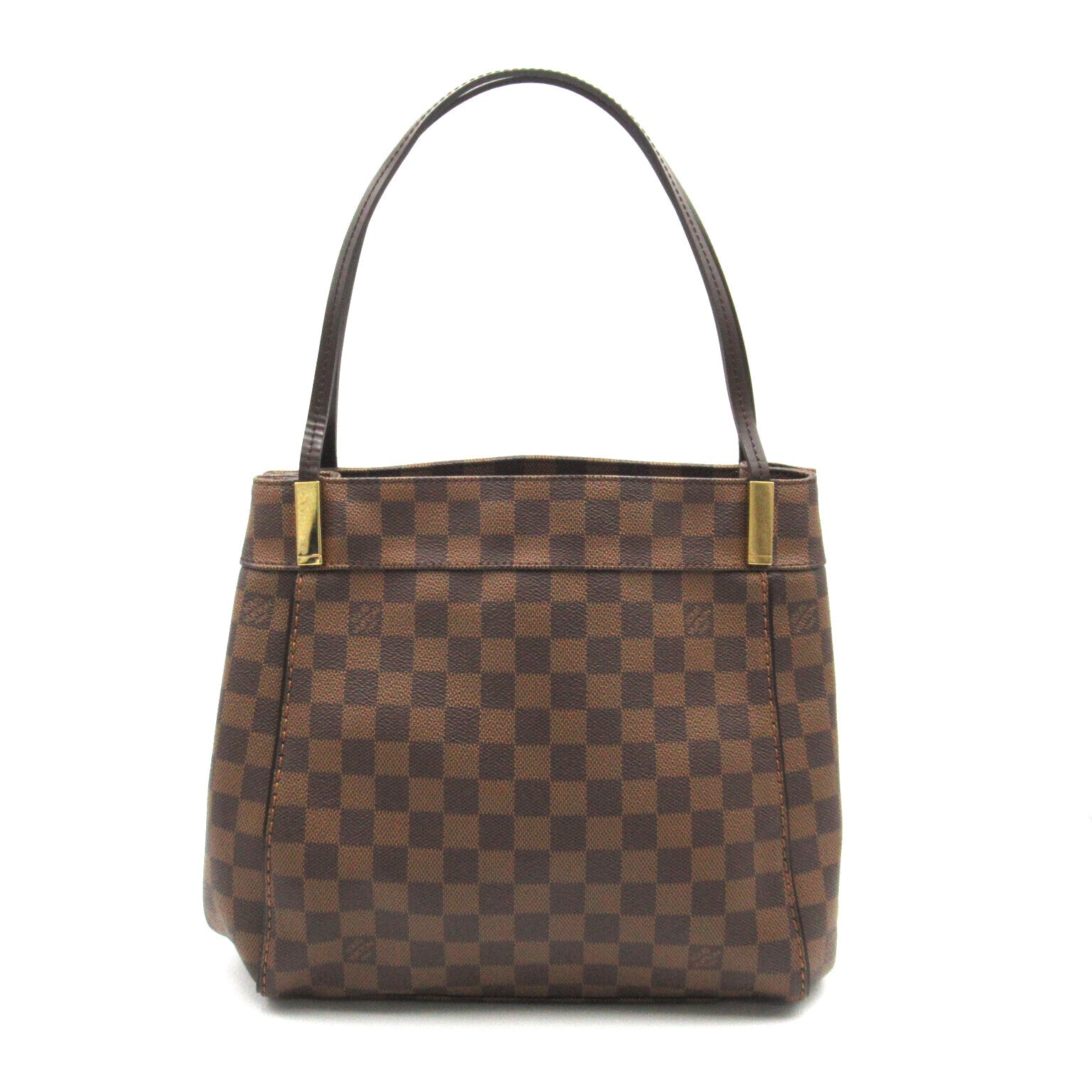 LOUIS VUITTON Damier Marylebone PM金扣肩背袋啡色