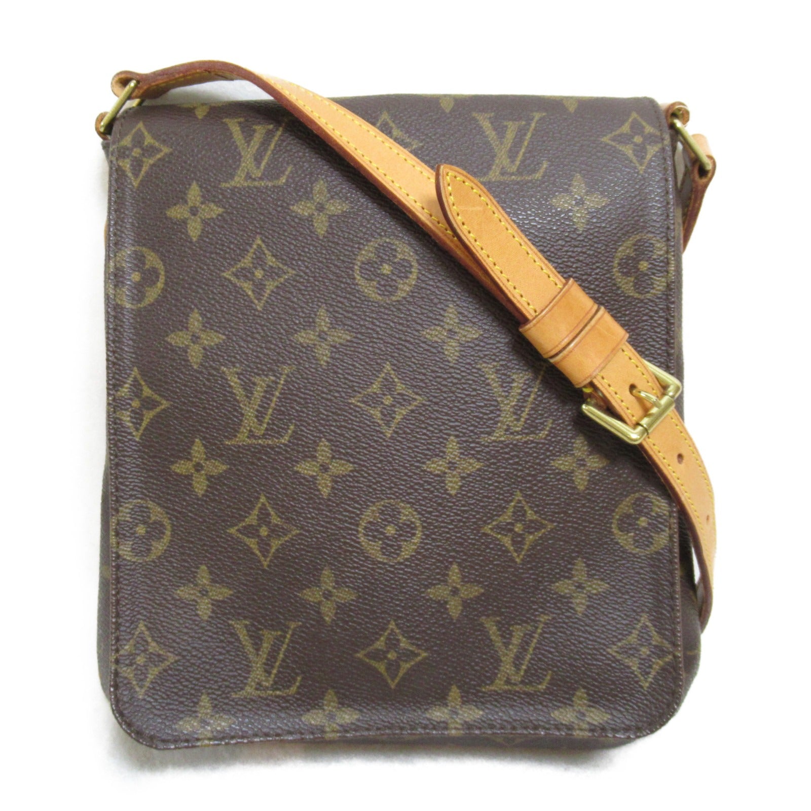 LOUIS VUITTON 【激減優惠】Monogram Musette Salsa金扣肩背袋啡色