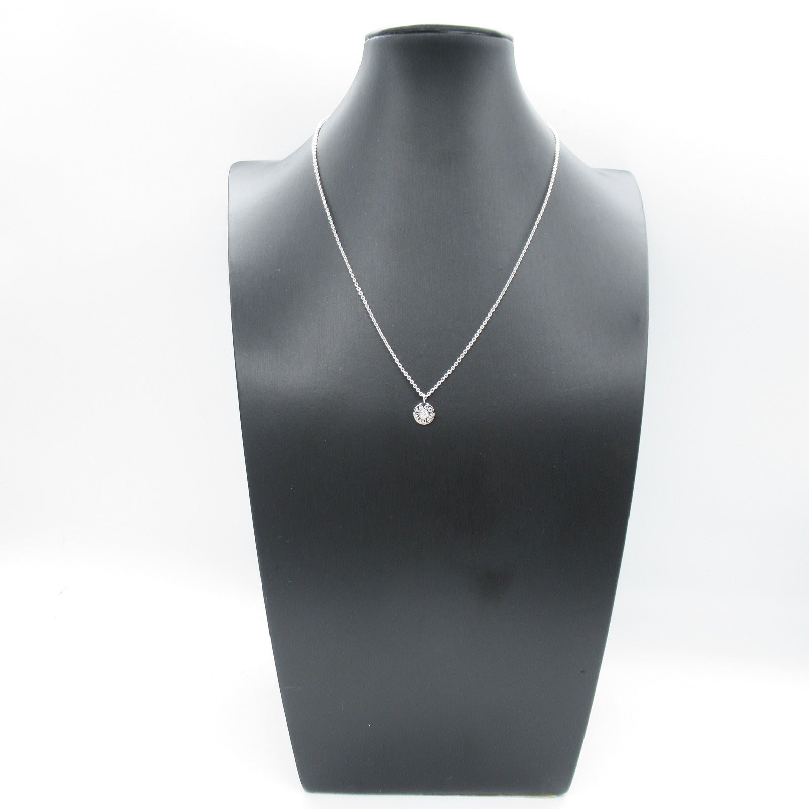 TIFFANY＆CO 【激減優惠】18K白金Circle 1837 Diamond Necklace鑽石項鍊