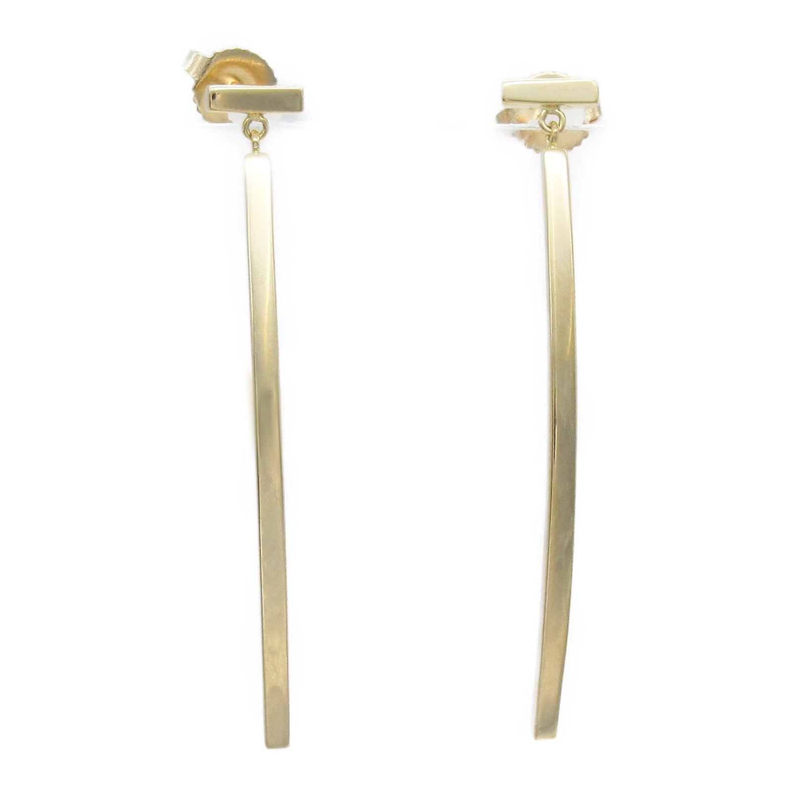 TIFFANY＆CO 【激減優惠】18K玫瑰金T Bar Earrings耳環