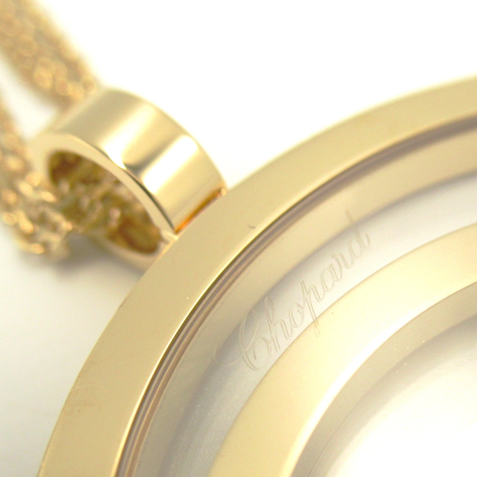 Chopard 18K黃金Happy Spirit Diamond Necklace鑽石項鍊