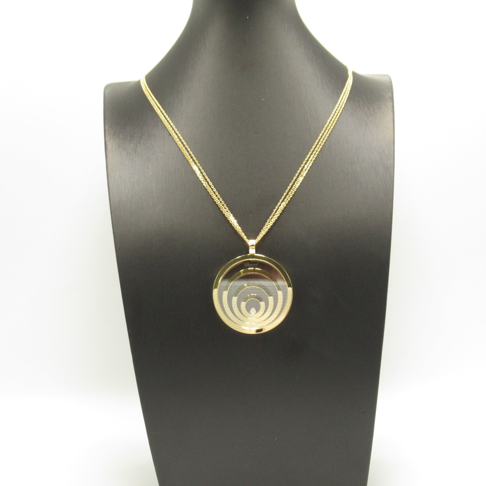 Chopard 18K黃金Happy Spirit Diamond Necklace鑽石項鍊