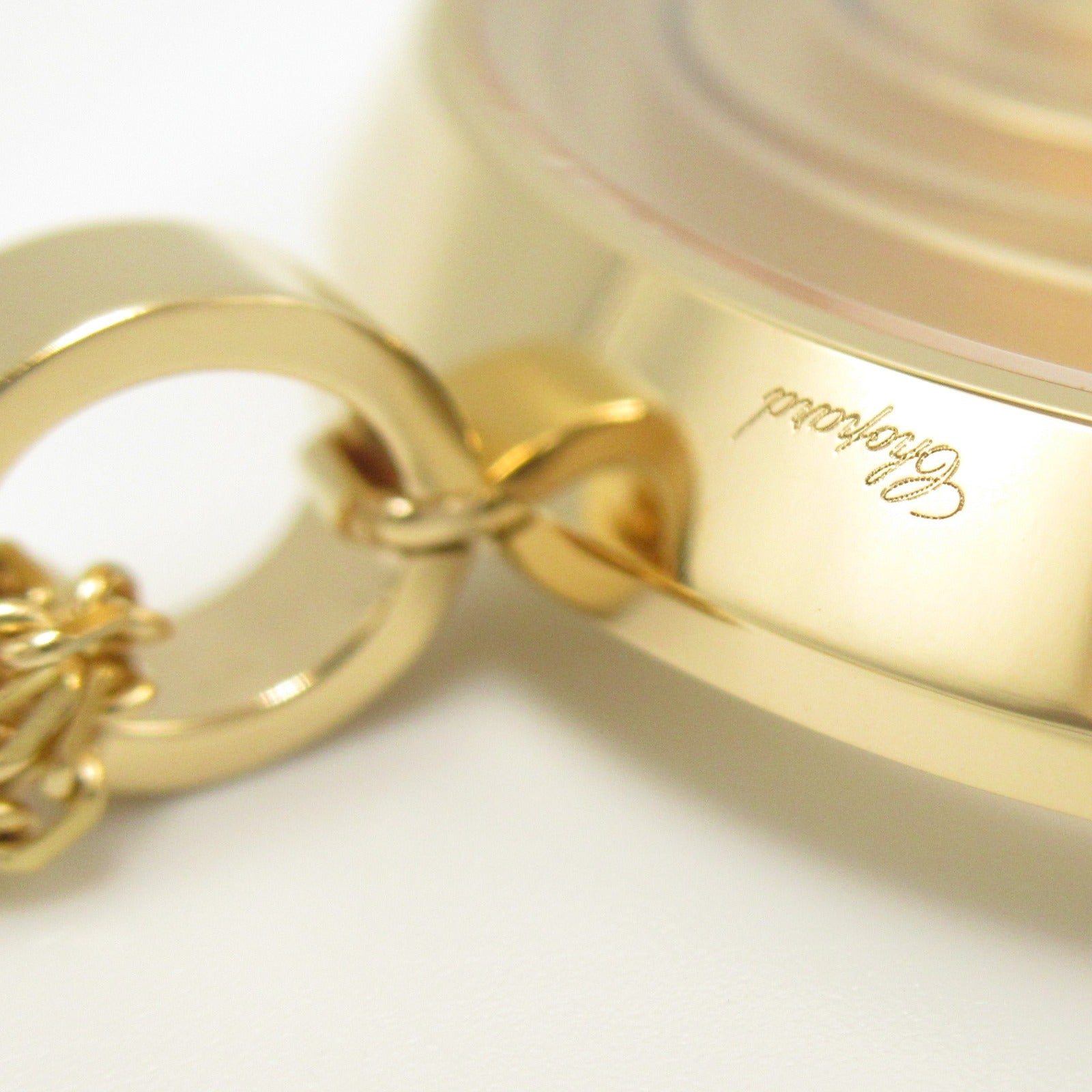Chopard 18K黃金Happy Spirit Diamond Necklace鑽石項鍊