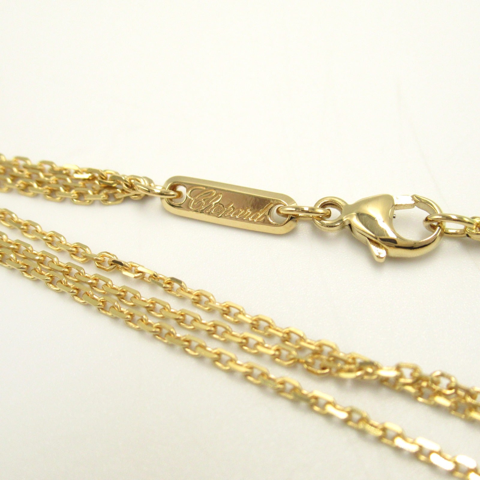Chopard 18K黃金Happy Spirit Diamond Necklace鑽石項鍊