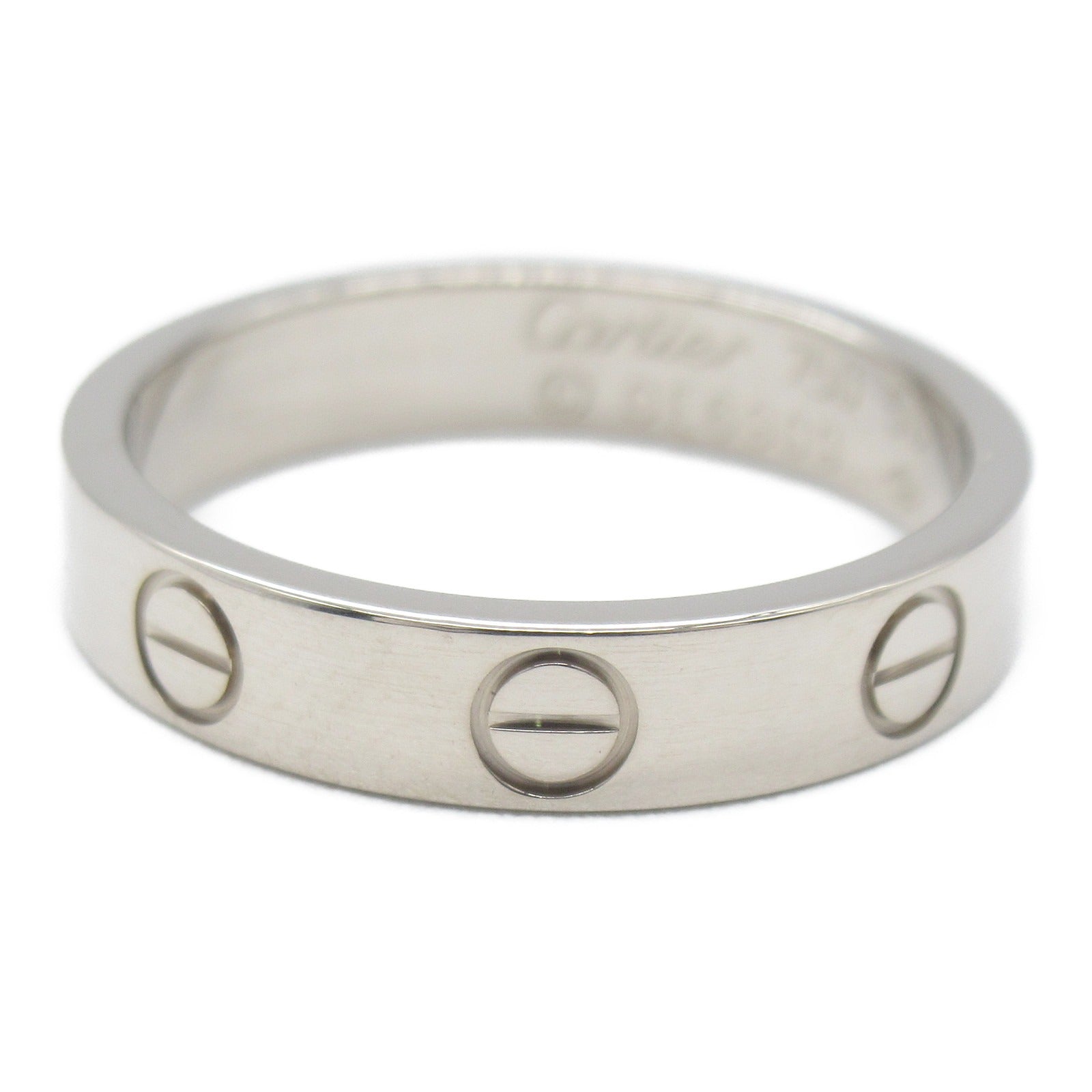 CARTIER 【激減優惠】18K白金Love Wedding Band戒指Cartier#50/JP#10/US#5.25