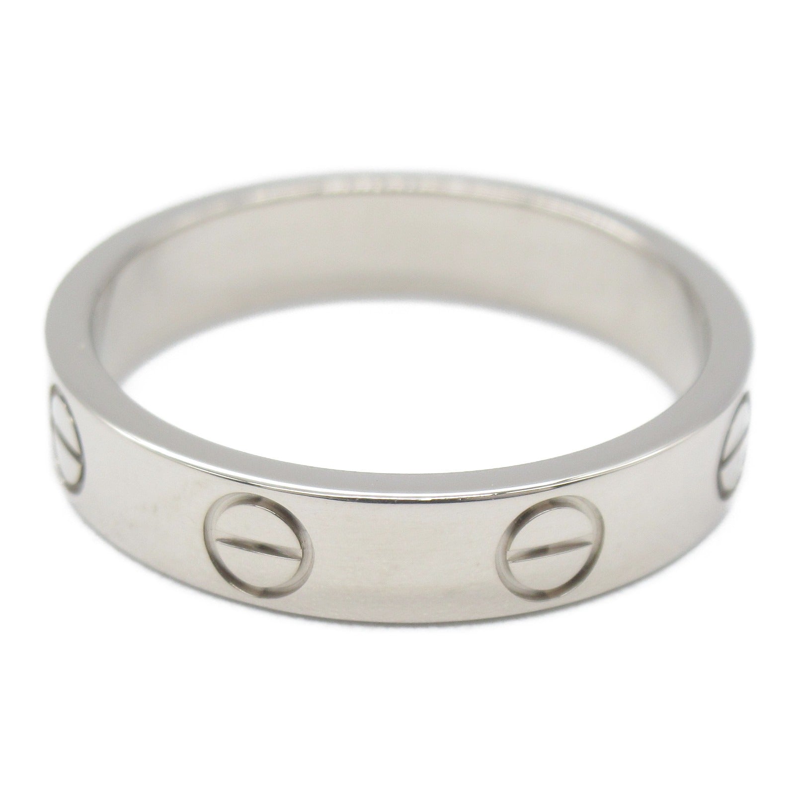 CARTIER 【激減優惠】18K白金Love Wedding Band戒指Cartier#50/JP#10/US#5.25