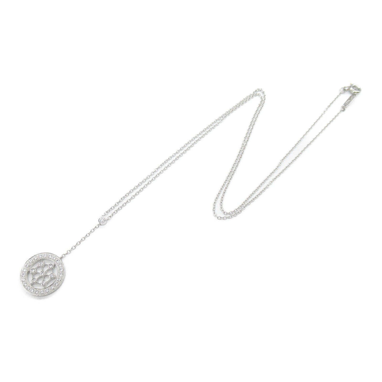 TIFFANY＆CO 【激減優惠】950鉑金Voir Diamond Necklace鑽石項鍊