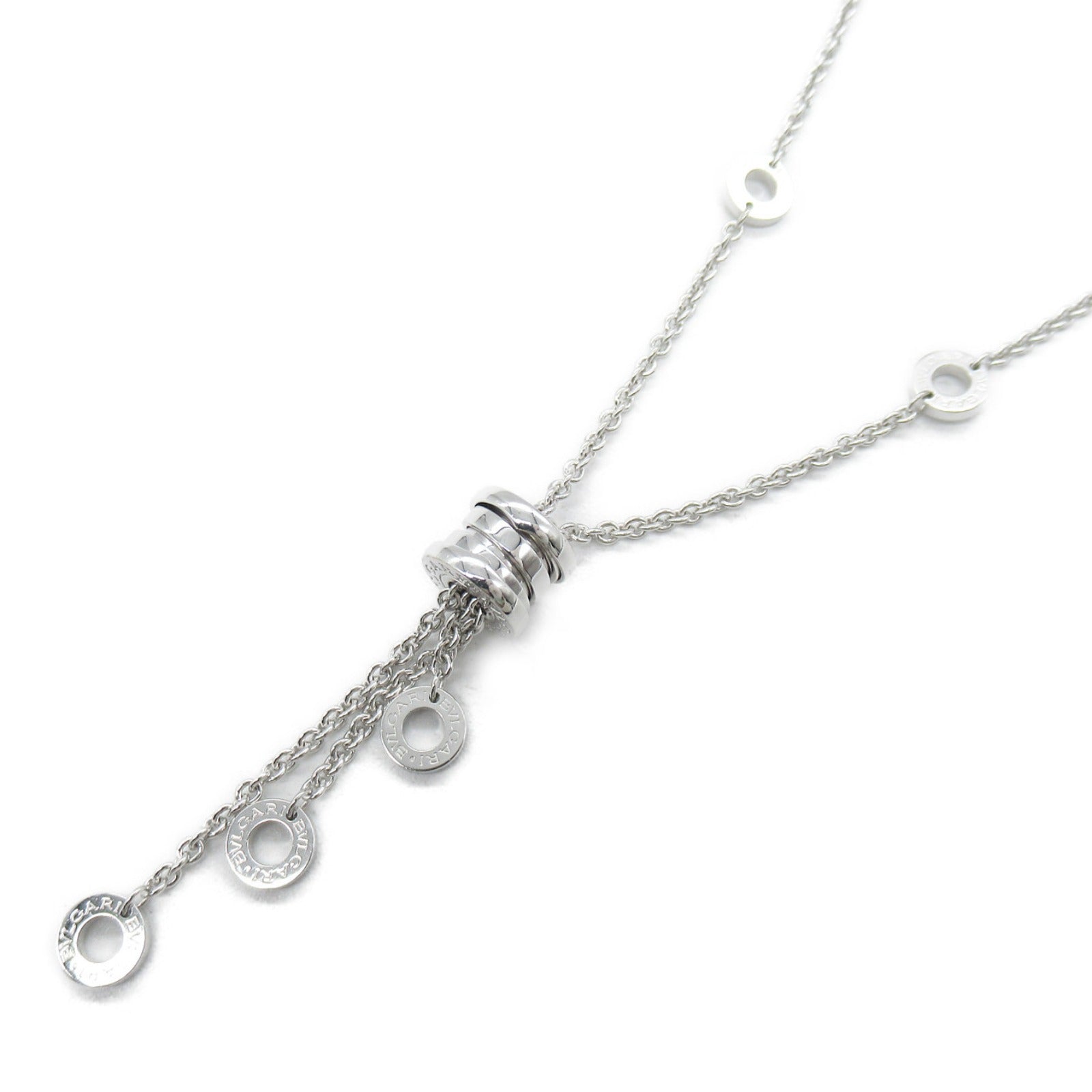 BVLGARI 【激減優惠】18K白金B-zero1 Element Necklace項鍊